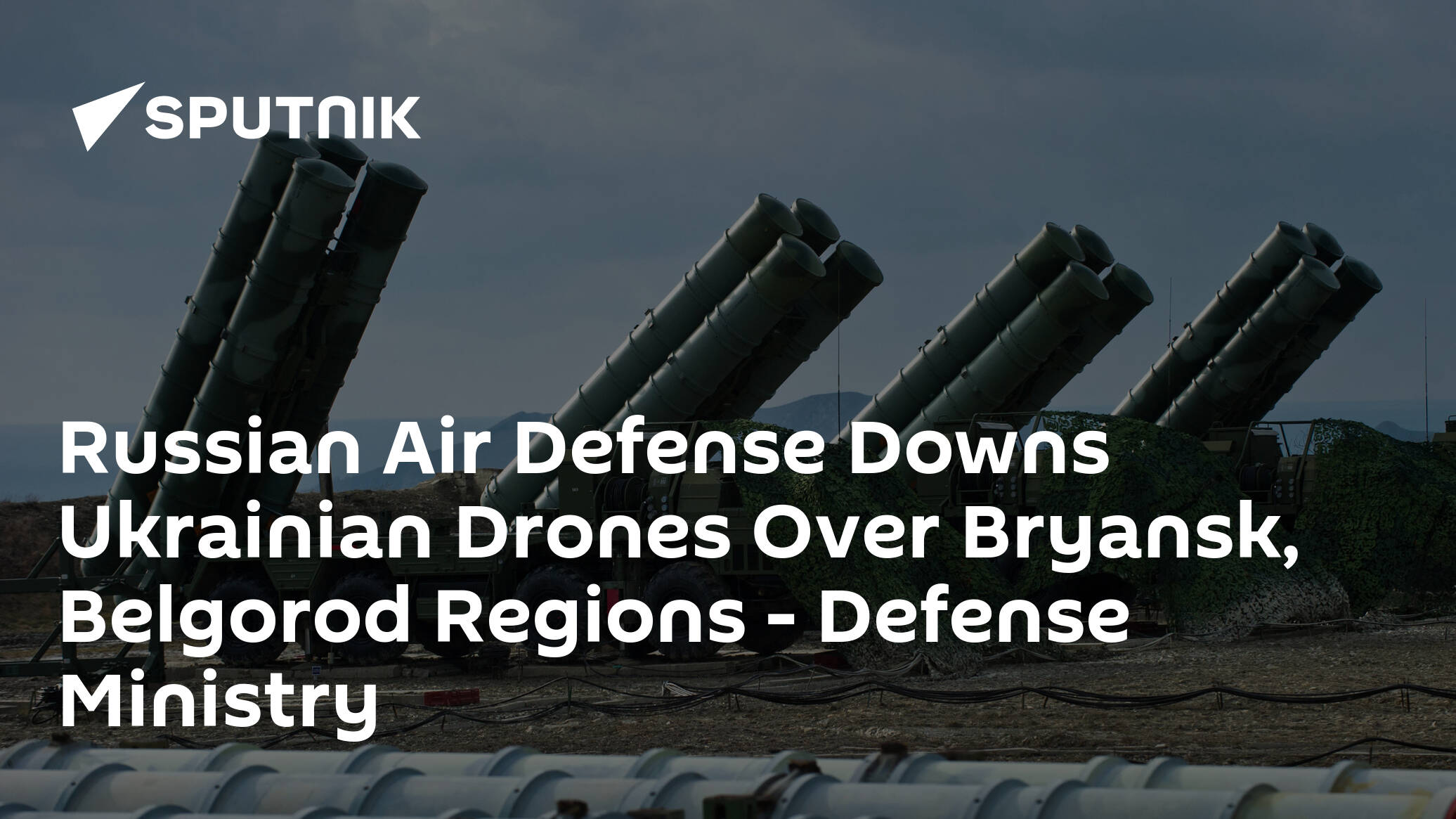 Russian Air Defense Downs Ukrainian Drones Over Bryansk, Belgorod Regions – Defense Ministry