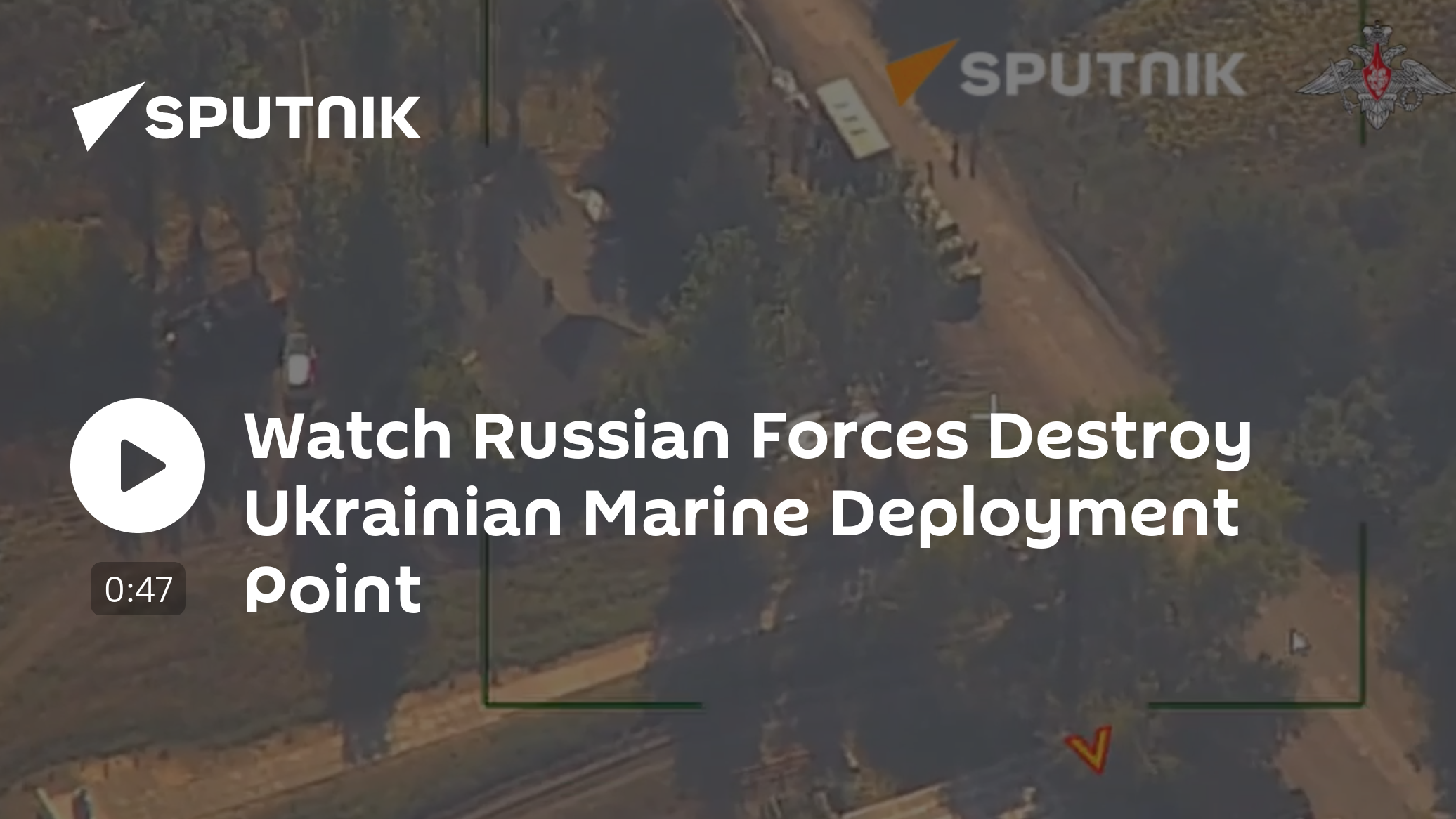 Watch Russian Forces Destroy Ukrainian Marine Corps Deployment Point - Vimarsana News