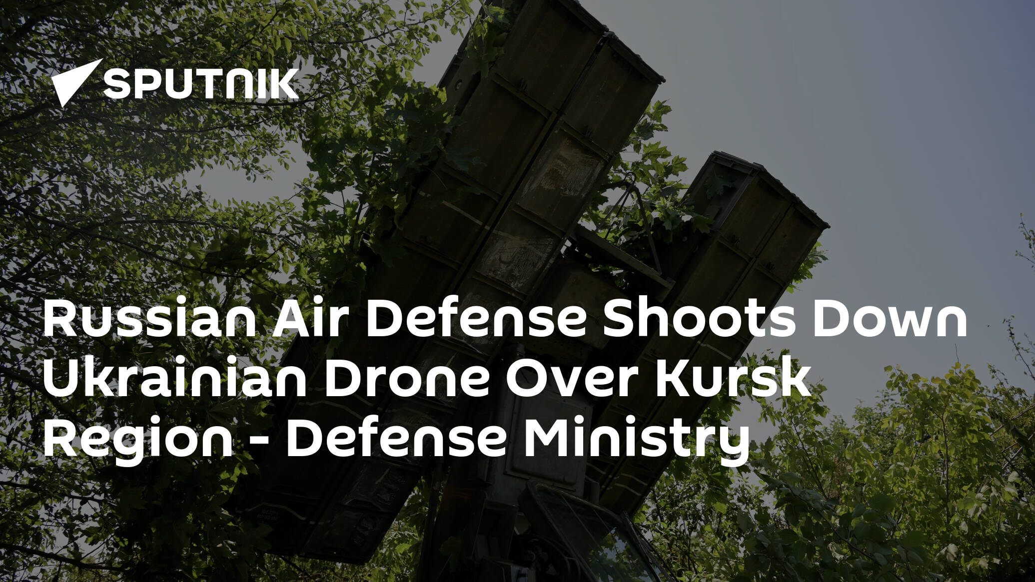 Russian Air Defense Shoots Down Ukrainian Drone Over Kursk Region – Defense Ministry