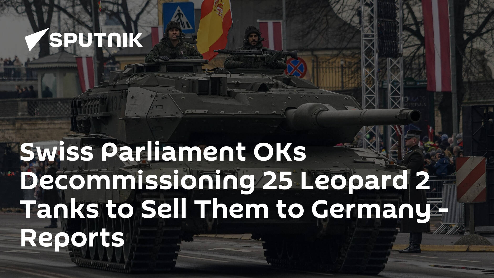 Swiss Parliament OKs Decommissioning 25 Leopard 2 Tanks to Sell Them to Germany – Reports