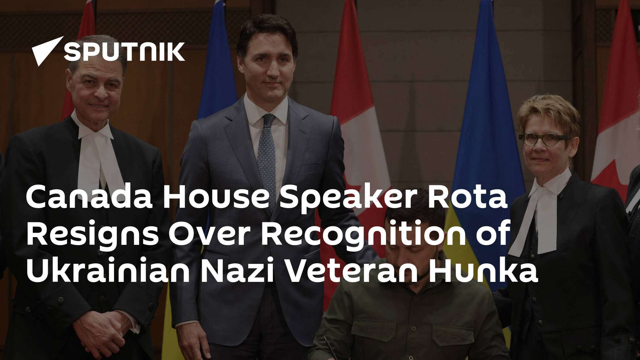 Canada House Speaker Rota Resigns Over Recognition of Ukrainian Nazi Veteran Hunka