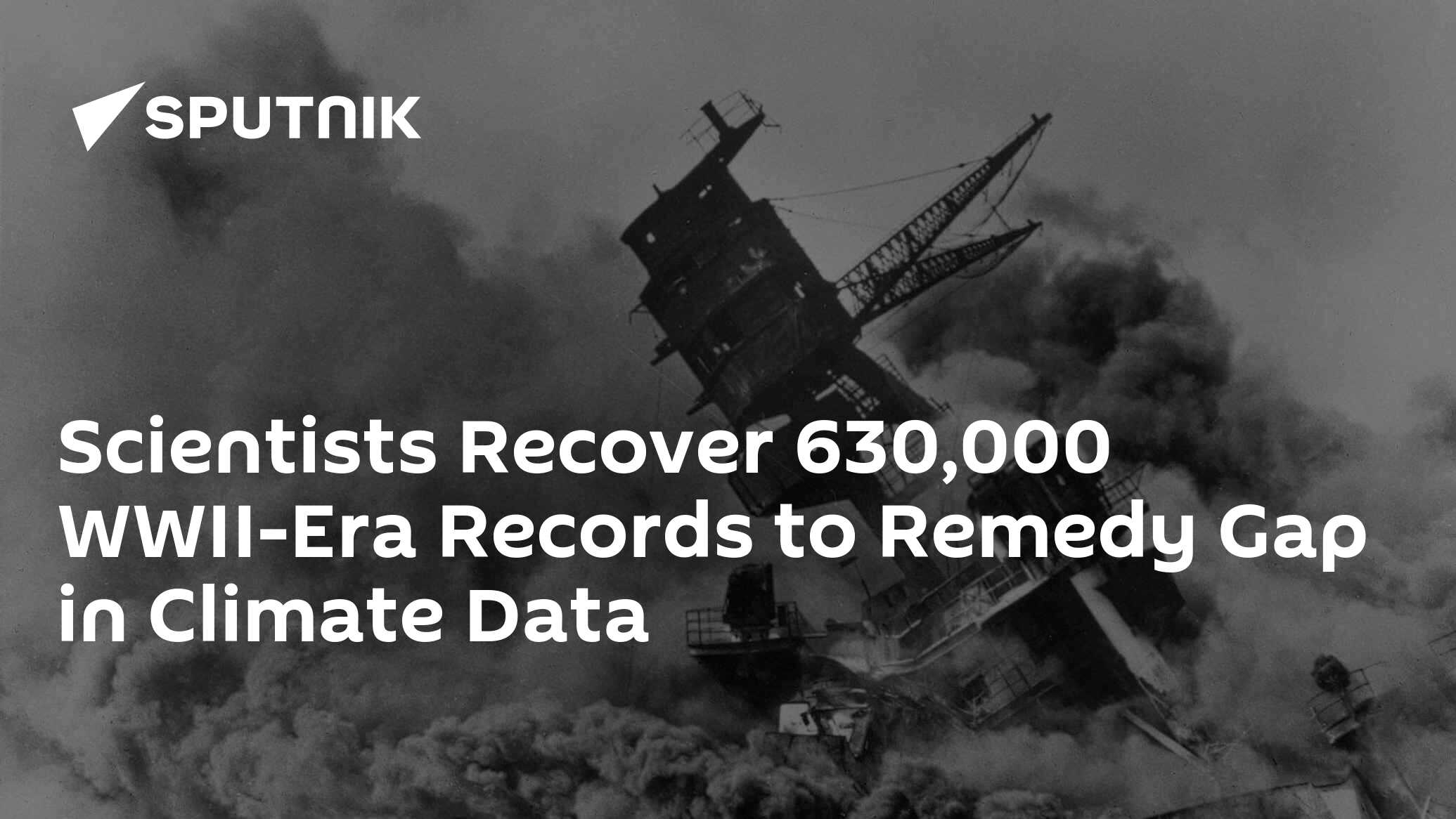 630,000 Records on Weather Discovered From World War II