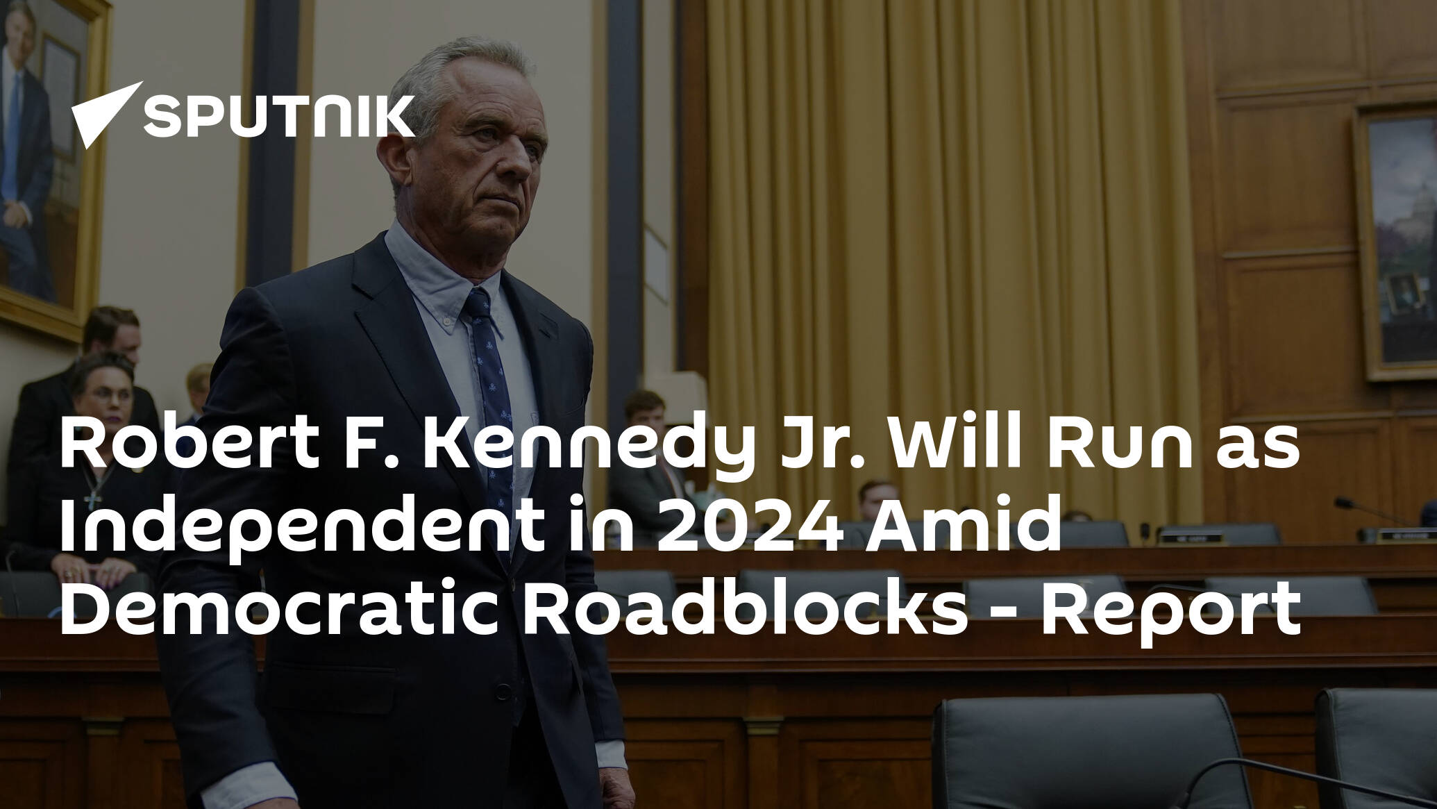 Robert F. Kennedy Jr. Will Run as Independent in 2024 Amid Democratic Roadblocks – Report
