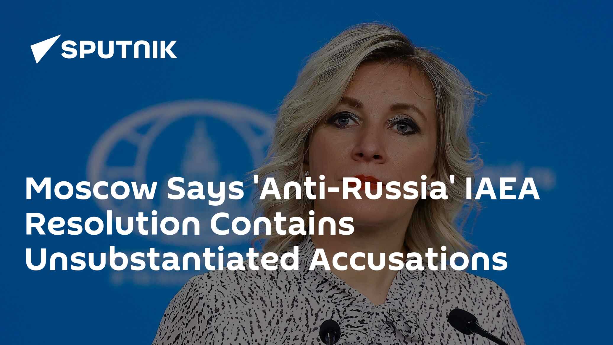 Moscou déclare que la résolution « anti-russe » de l’AIEA contient des accusations non fondées