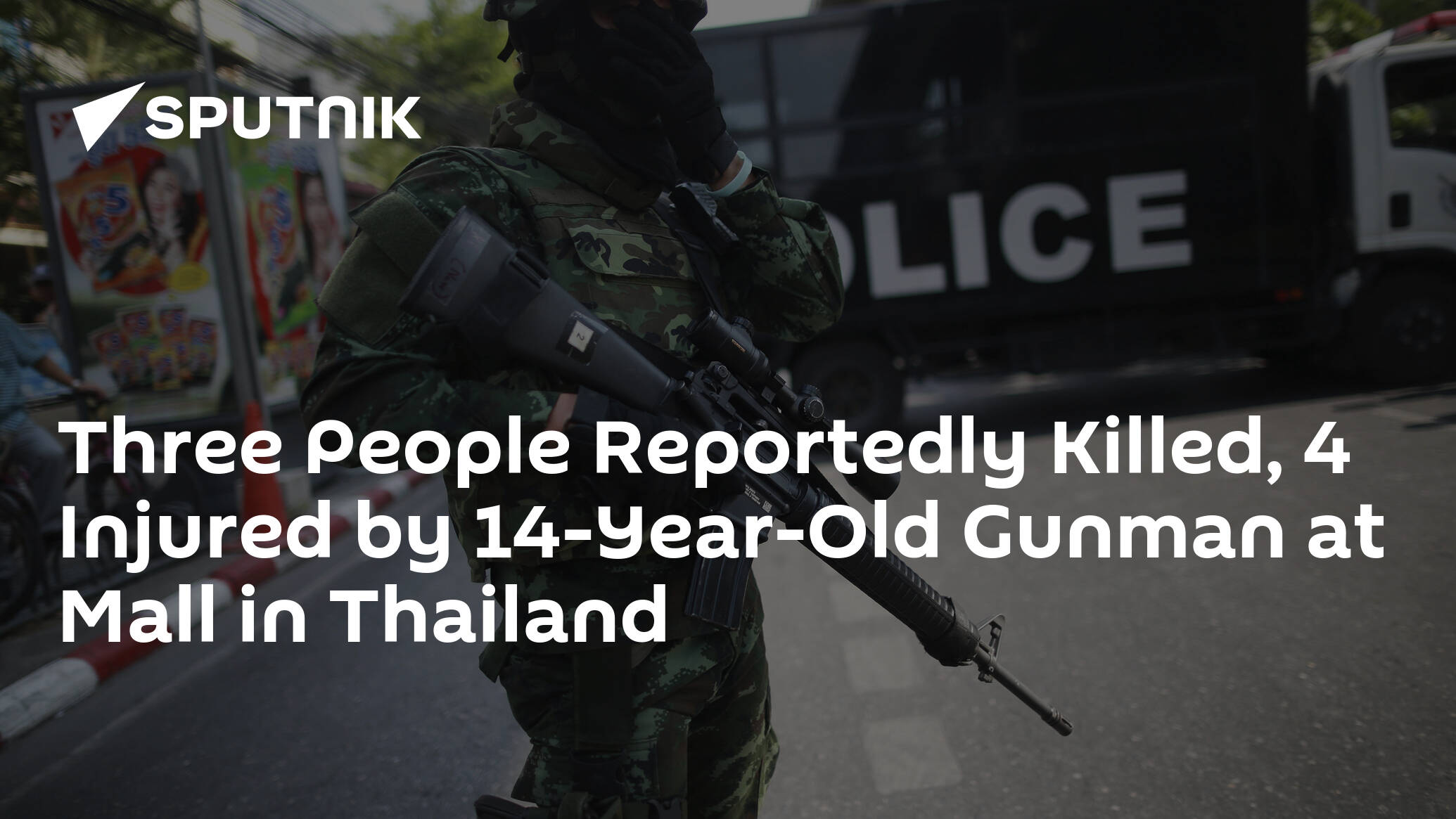 Three People Reportedly Killed, 4 Injured by 14-Year-Old Gunman at Mall in Thailand