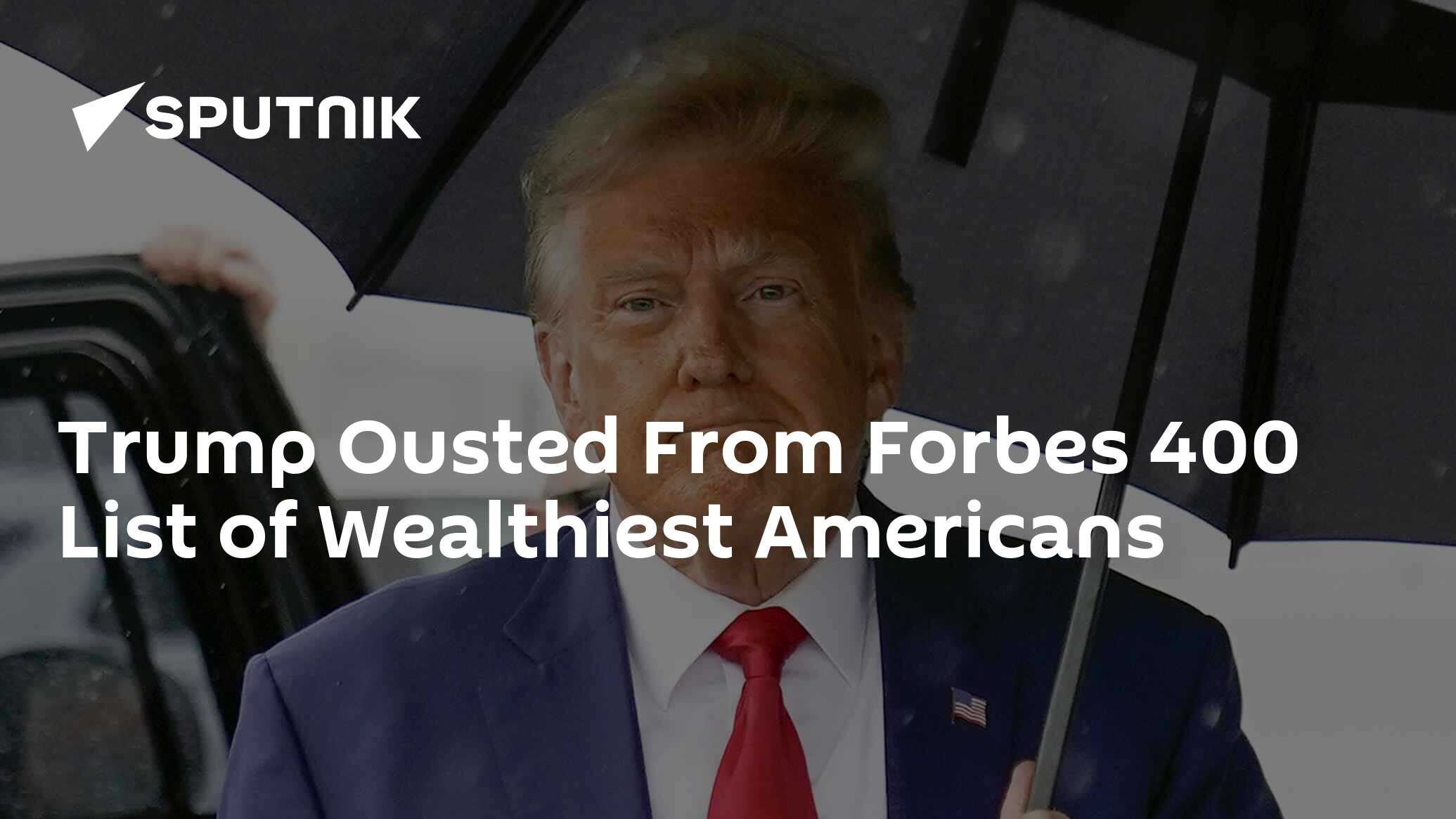 Trump Ousted From Forbes 400 List of Wealthiest Americans