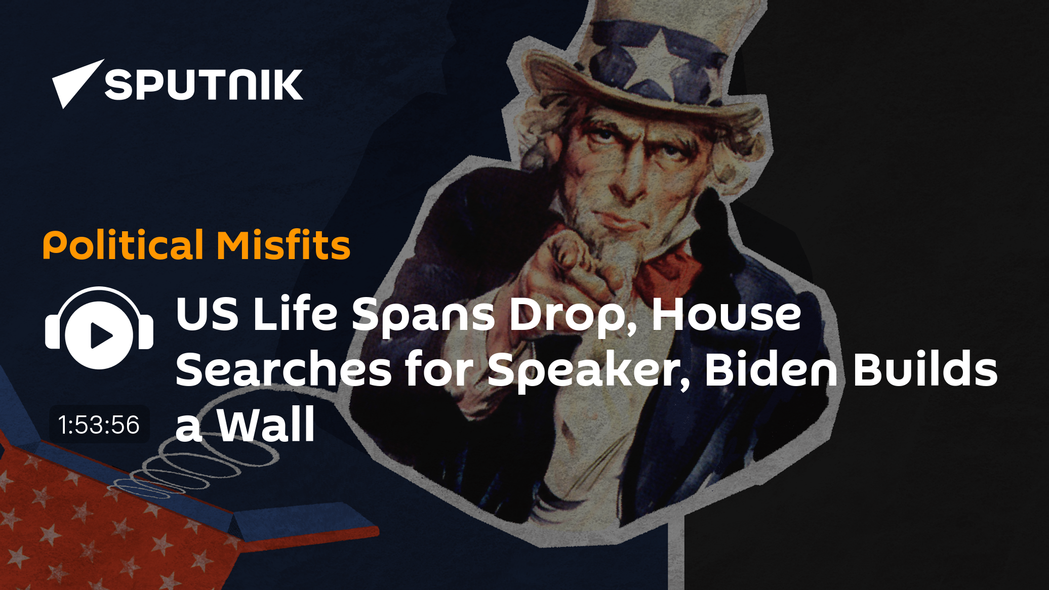 US Life Spans Drop, House Searches for Speaker, Biden Builds a Wall - Vimarsana News