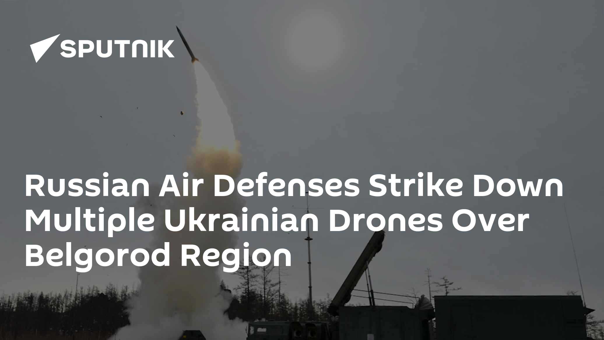 Russian Air Defenses Strike Down Multiple Ukrainian Drones Over ...