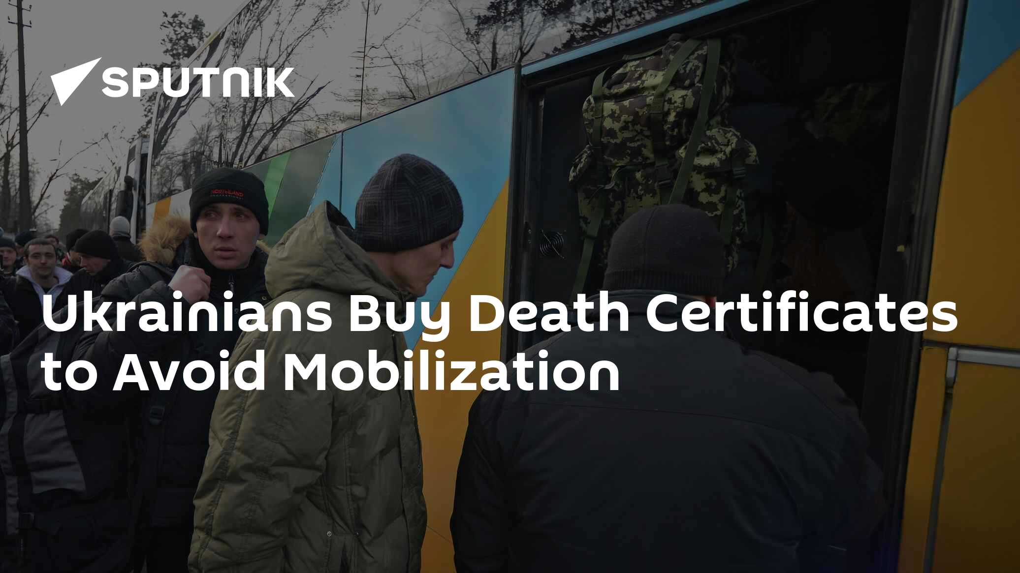 Ukrainians Buy Death Certificates to Avoid Mobilization - Vimarsana News