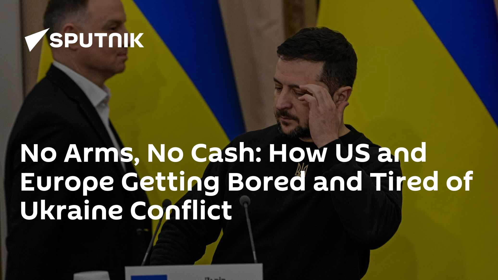 No Arms, No Cash: How US and Europe Getting Bored and Tired of Ukraine Conflict - Vimarsana News