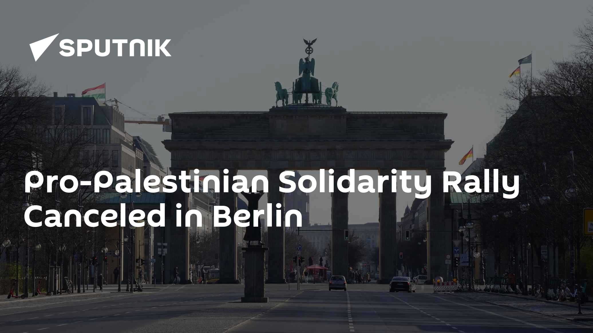 Pro-Palestinian Solidarity Rally Canceled in Berlin - Vimarsana News