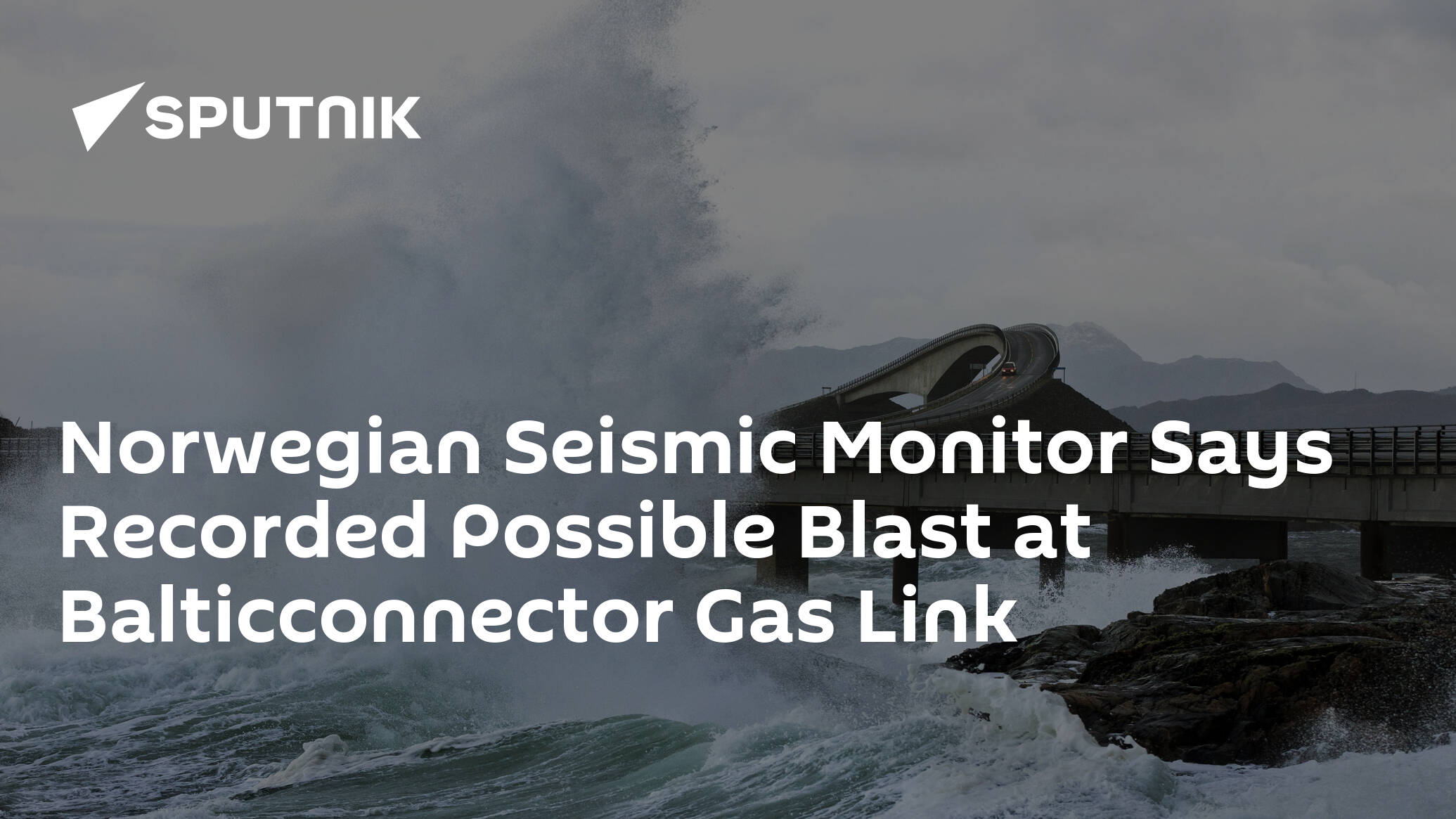Norwegian Seismic Monitor Says Recorded Possible Blast at Balticconnector Gas Link