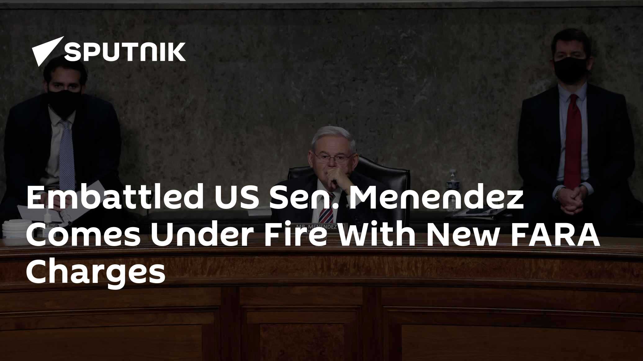 Senator Bob Menendez Hit With FARA Charges - Vimarsana News