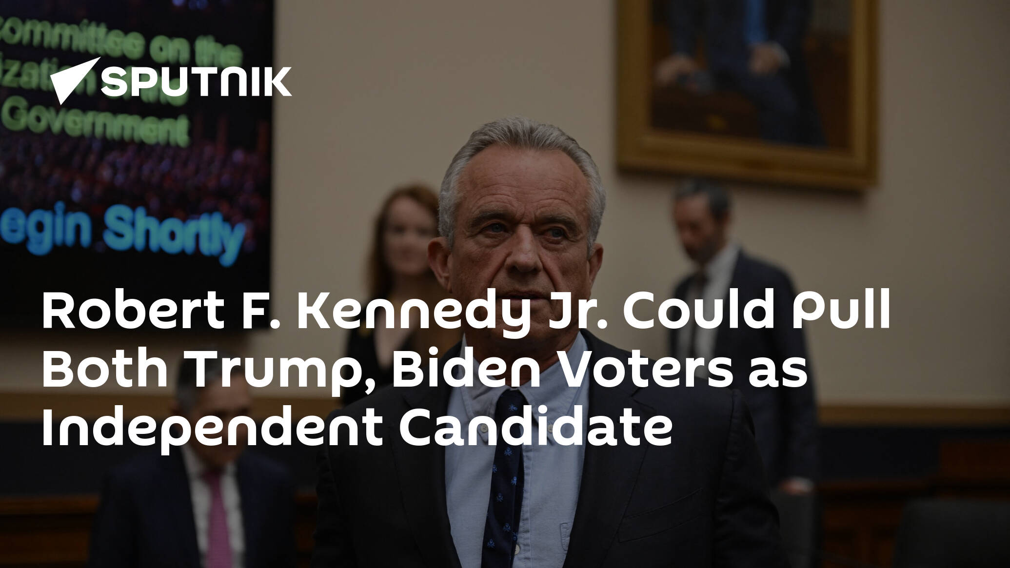 Robert F. Kennedy Jr. Could Pull Both Trump, Biden Voters as Independent Candidate