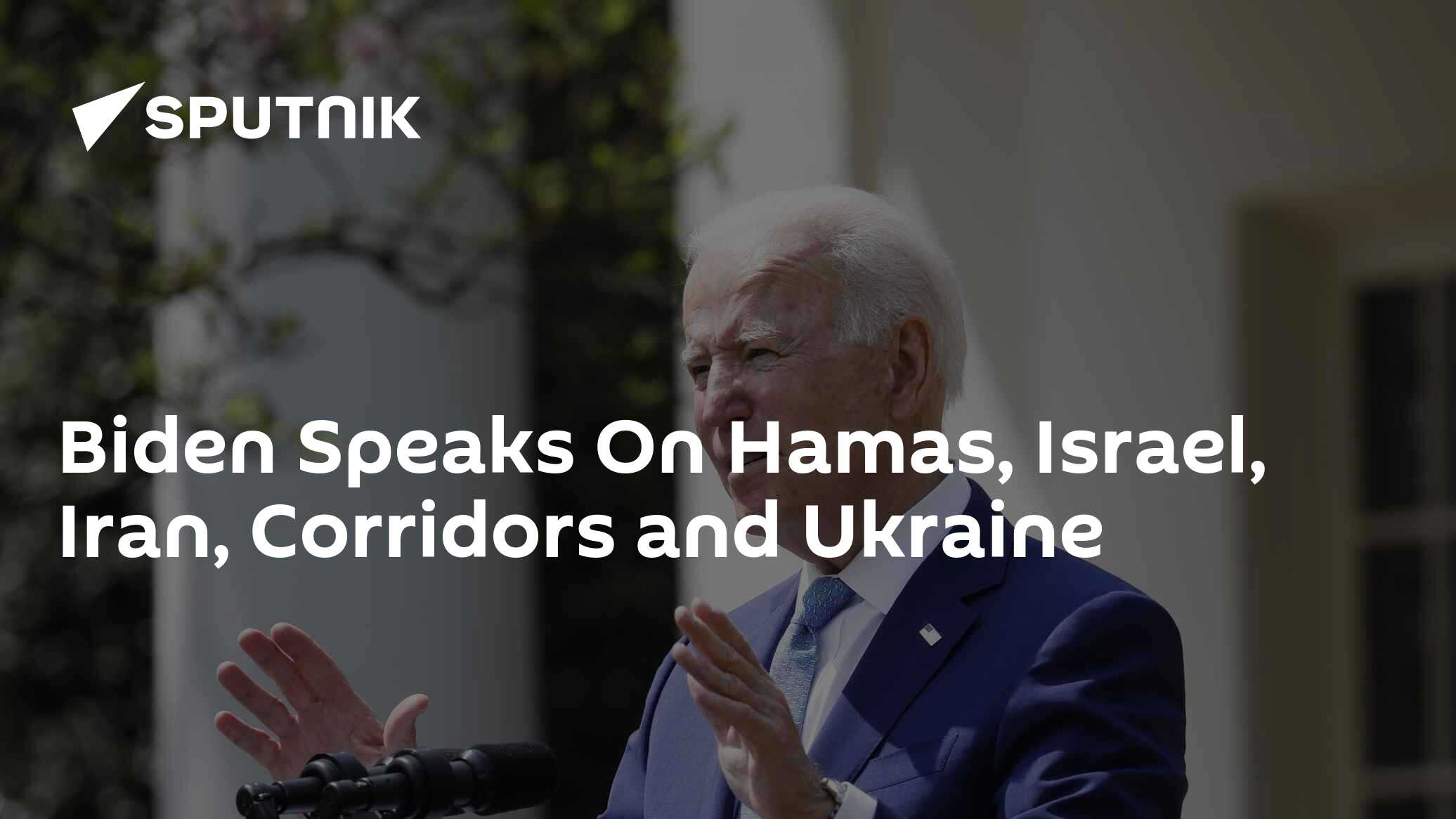 Biden Talks Israel-Palestine Conflict in US Media Interview - Vimarsana News