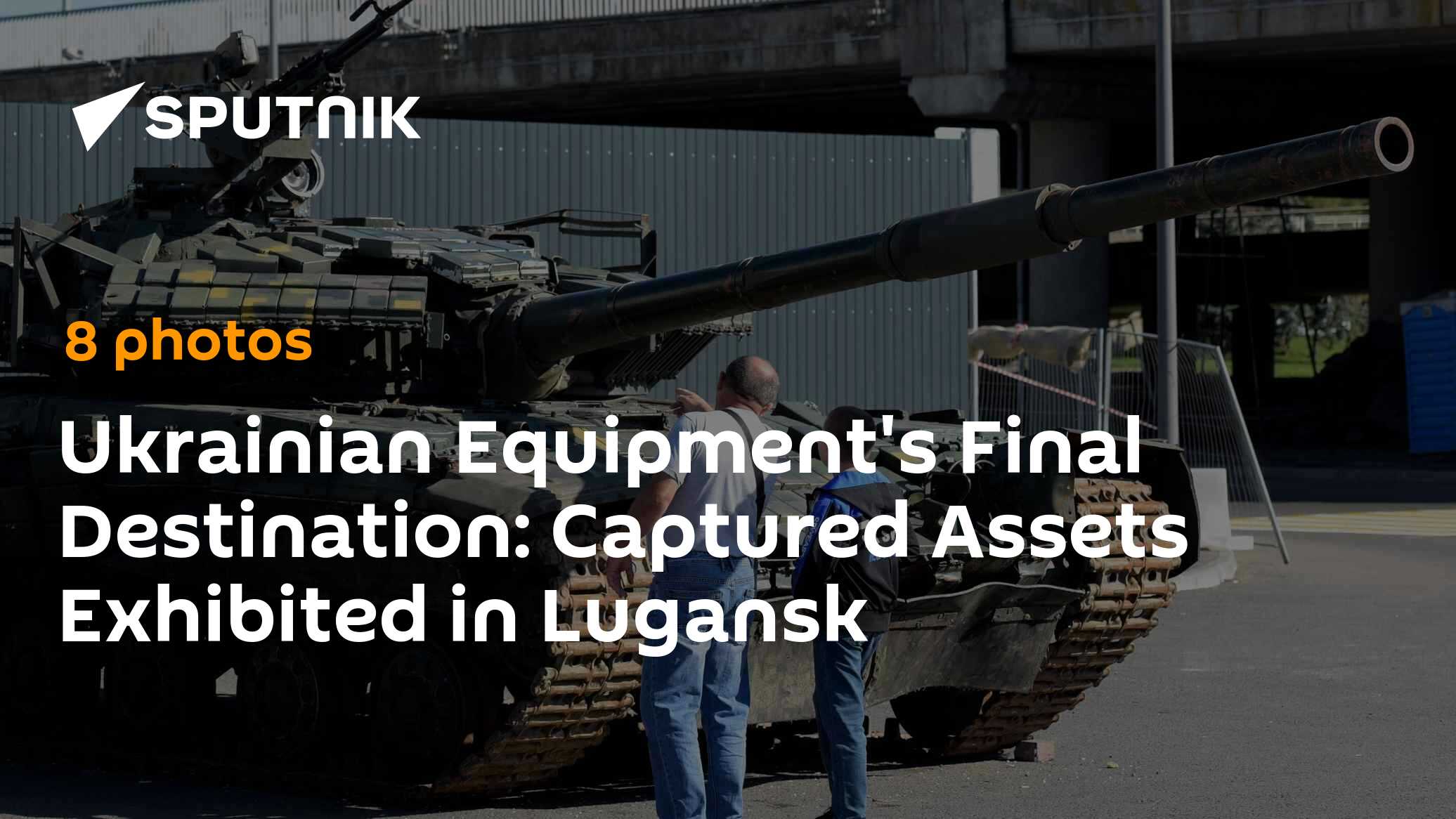 Ukrainian Equipment's Final Destination: Captured Assets Exhibited in Lugansk - Vimarsana News