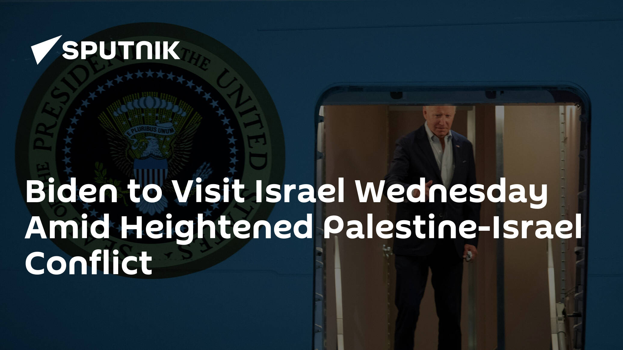 Biden to Visit Israel Wednesday Amid Heightened Palestine-Israel Conflict