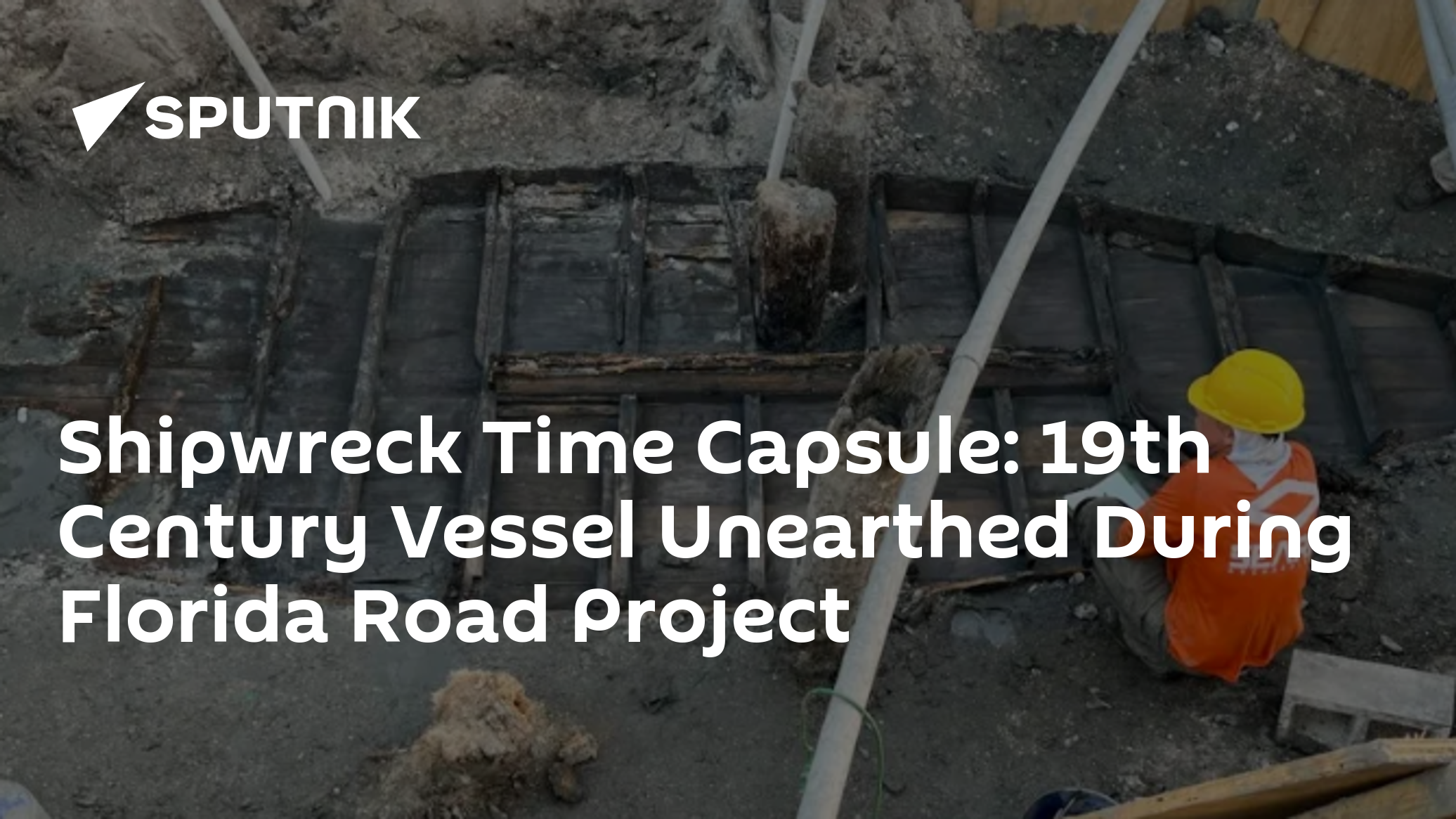 Shipwreck Time Capsule: 19th Century Vessel Unearthed in Florida Road Project - Vimarsana News
