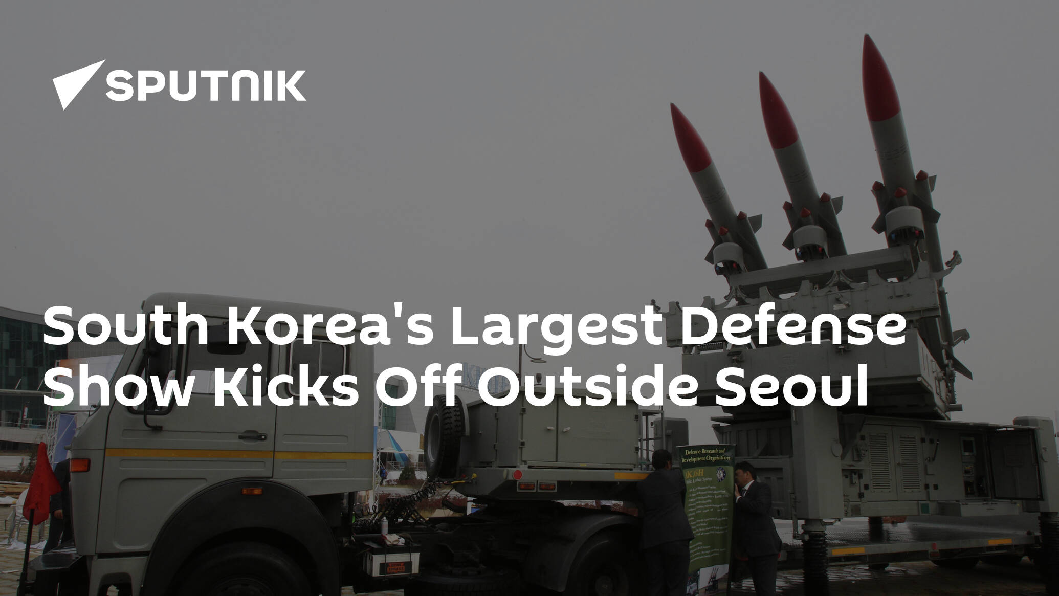 South Korea's Largest Defense Show Kicks Off Outside Seoul