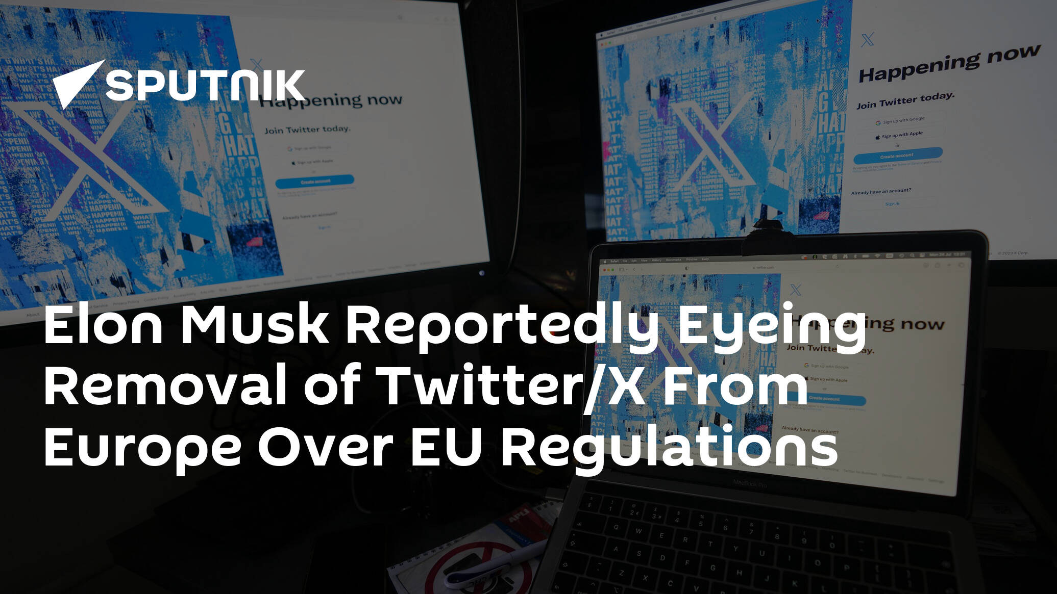 Elon Musk Reportedly Eyeing Removal of Twitter/X From Europe Over EU Regulations