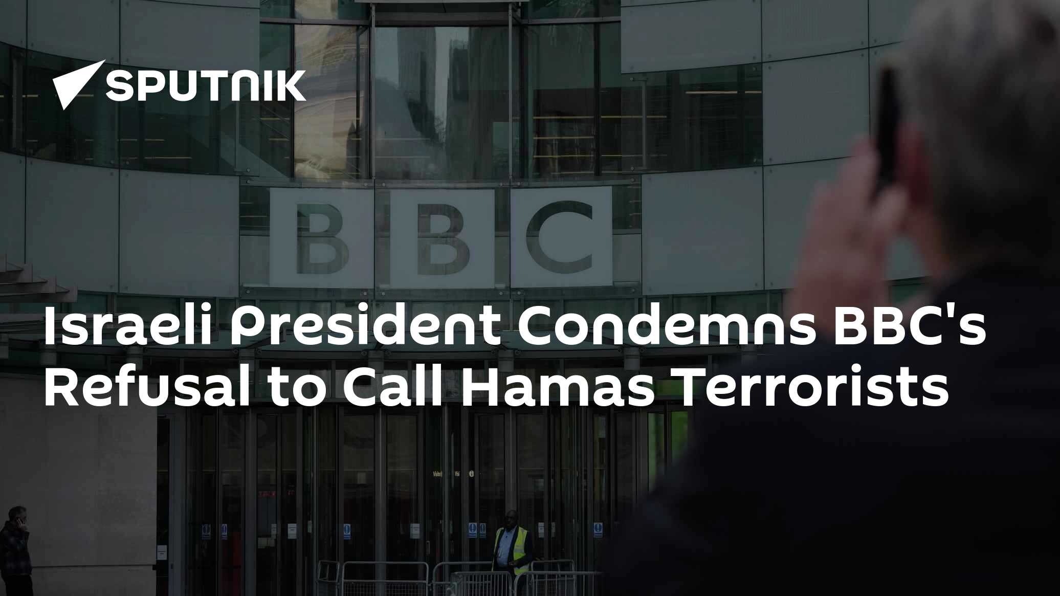 Israeli President Condemns BBC's Refusal to Call Hamas Terrorists - Vimarsana News
