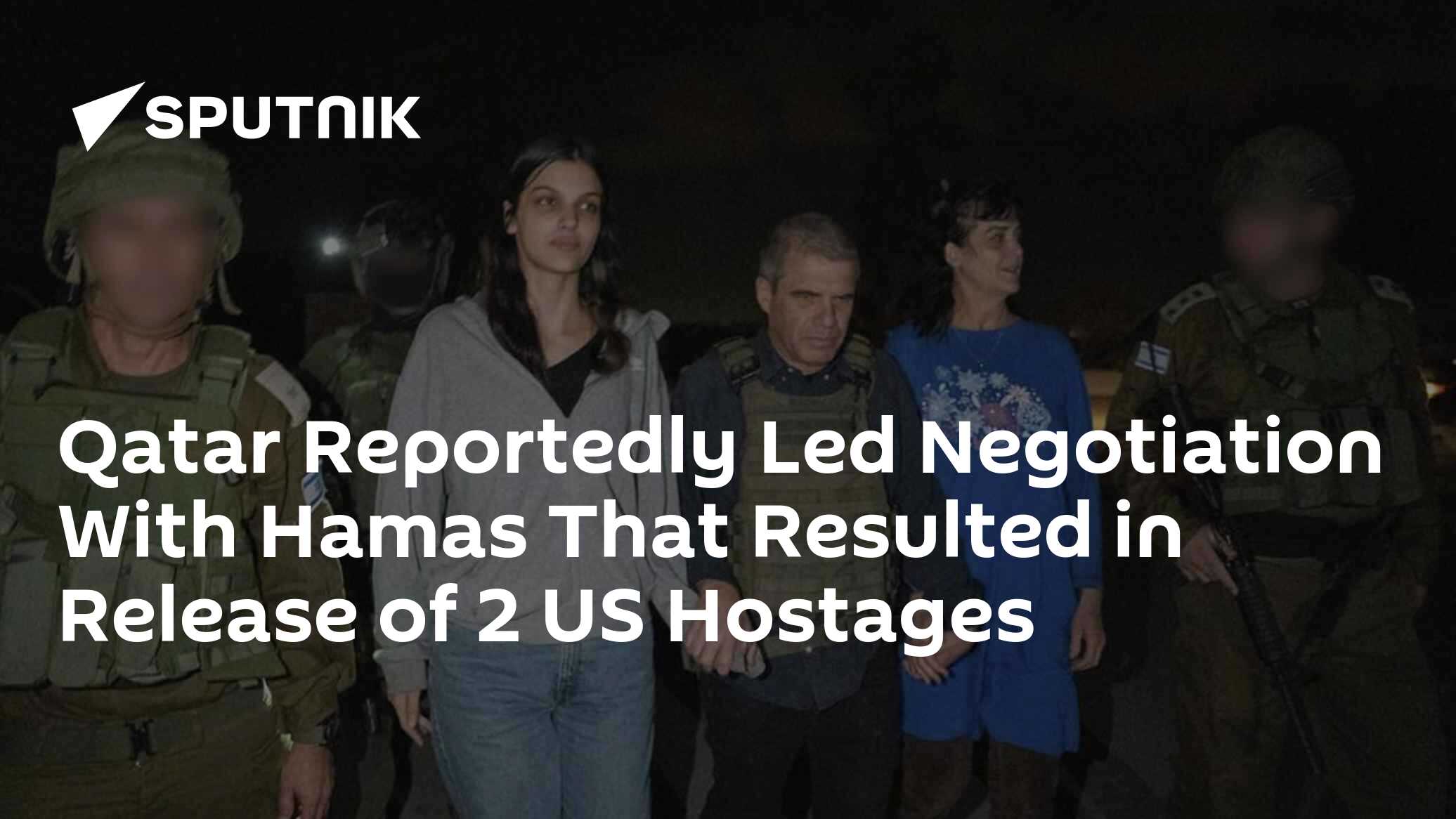 Qatar Led Negotiation With Hamas in Release of 2 US Hostages - Vimarsana News