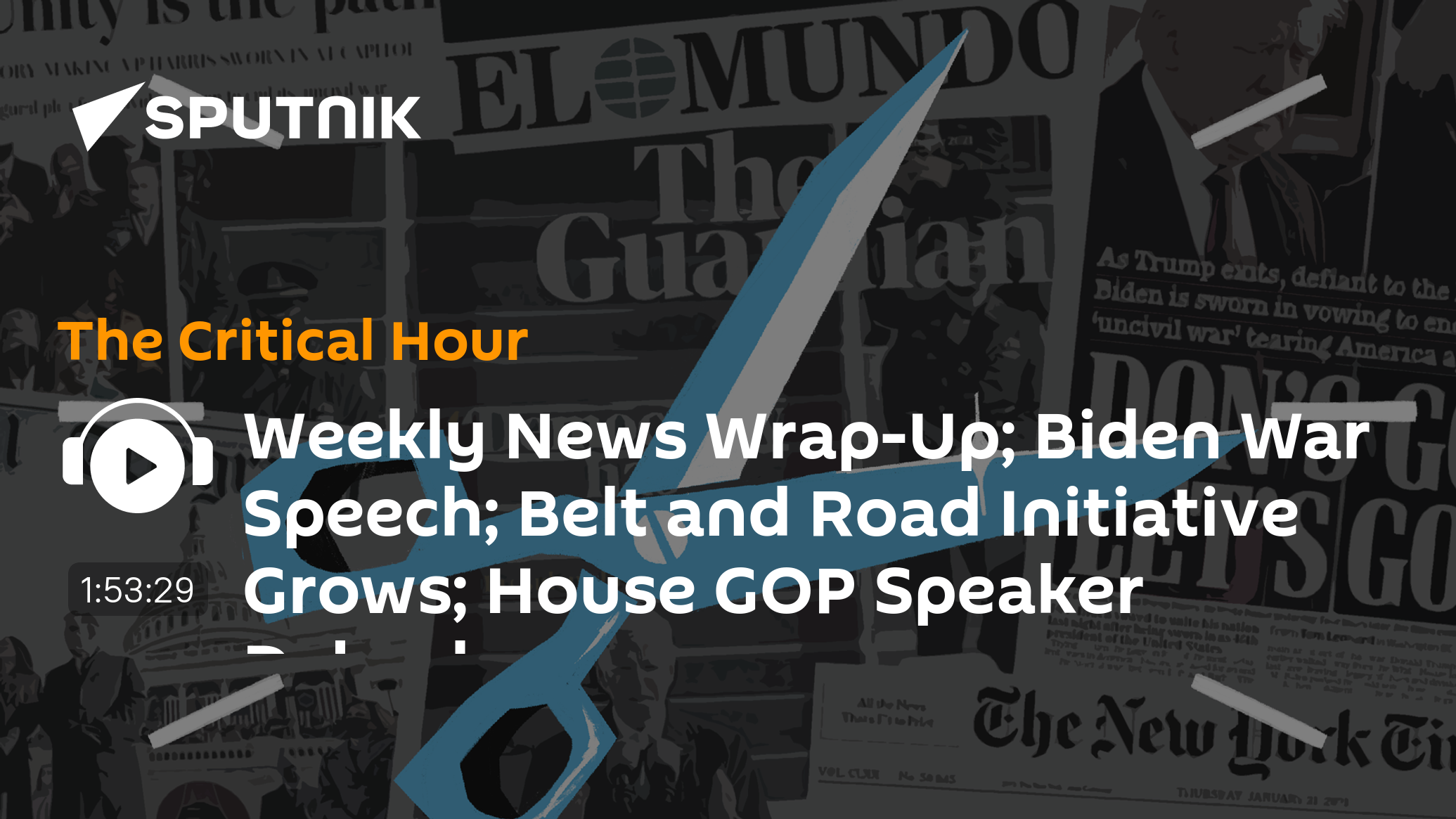 Weekly News Wrap-Up; Biden War Speech; Belt And Road Initiative Grows ...