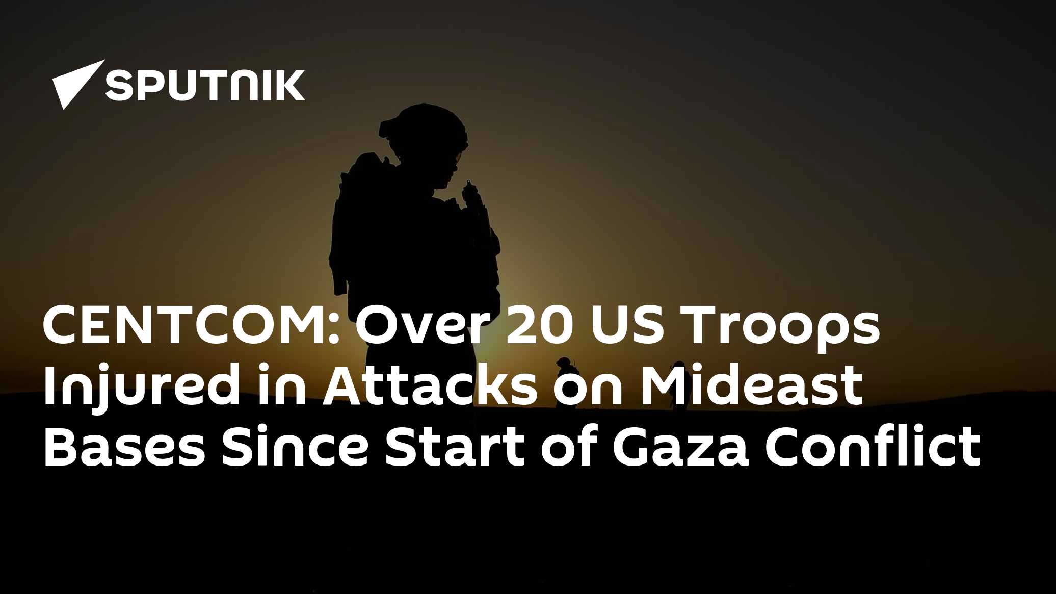 Over 20 US Troops Injured in Mideast Attacks Since Start of Gaza Conflict - Vimarsana News