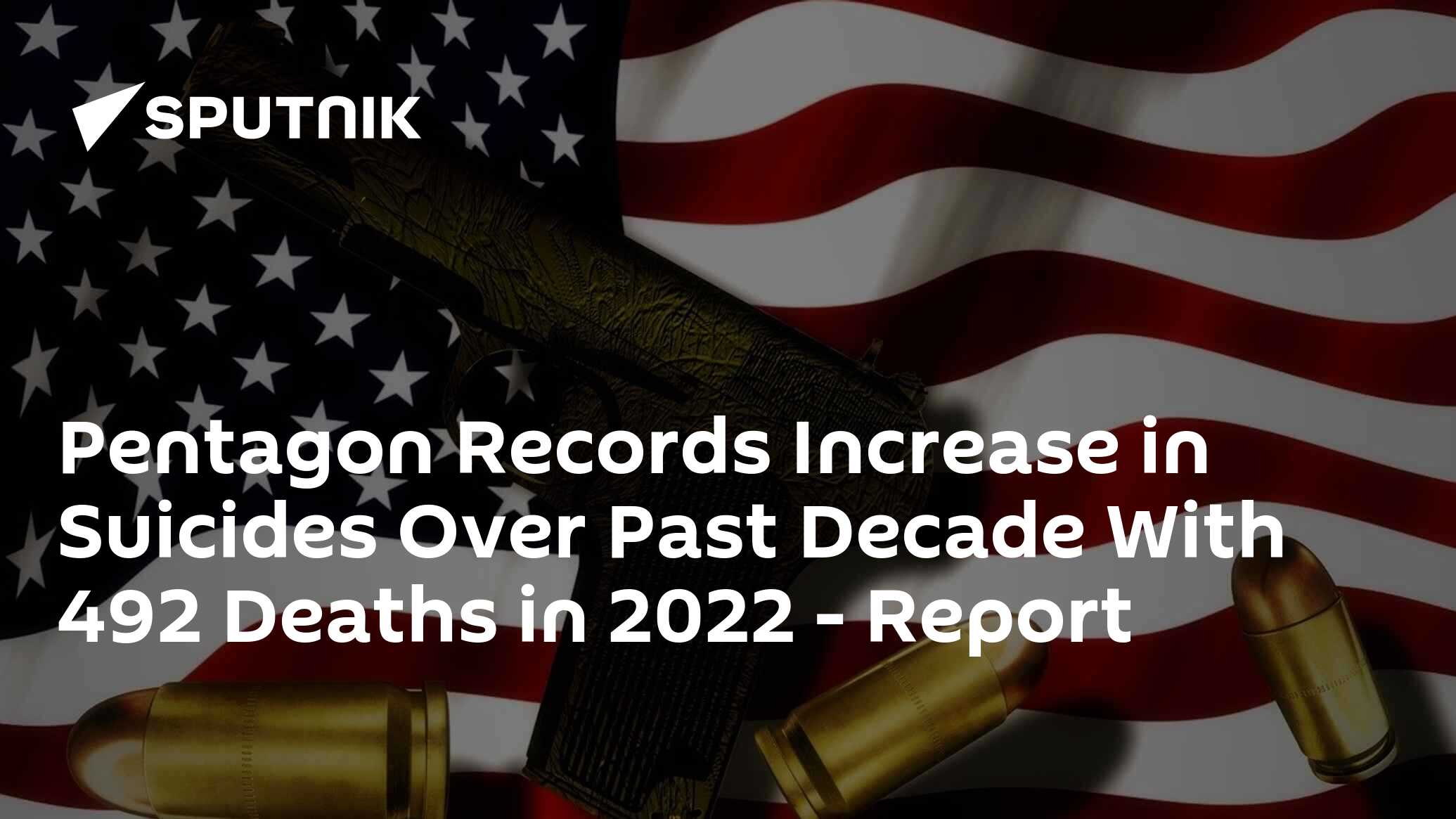 Pentagon Records Increase In Suicides Over Past Decade With 492 Deaths ...