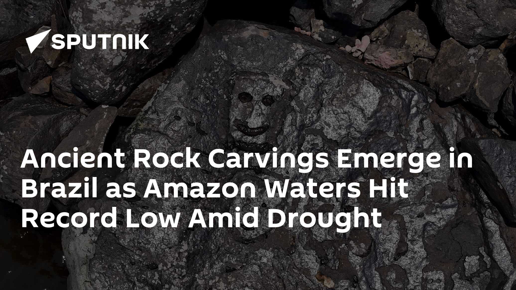 Ancient Rock Carvings Emerge as Amazon River Hits Record Low Amid Drought - Vimarsana News
