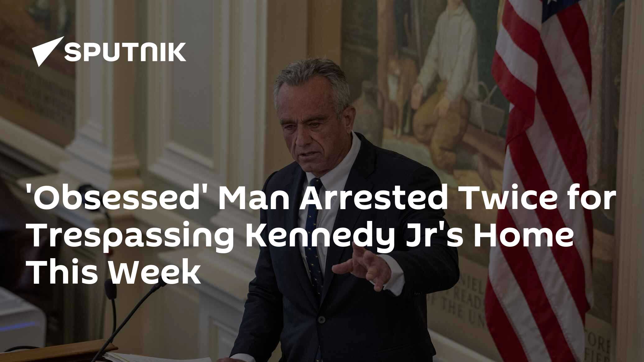 'Obsessed' Man Arrested Twice For Trespassing Kennedy Jr's Home This Week