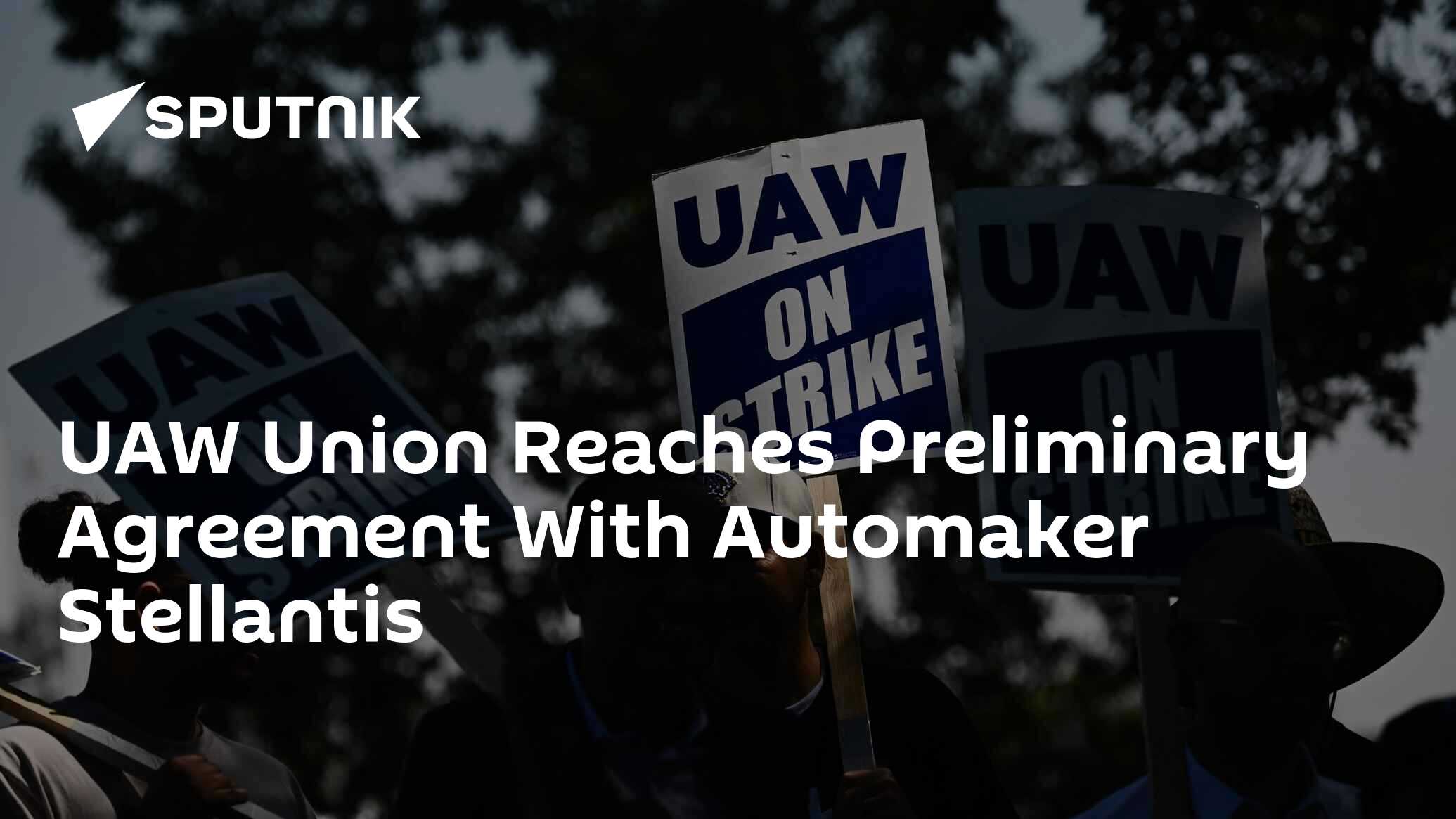 UAW Reaches Preliminary Agreement With Automaker Stellantis