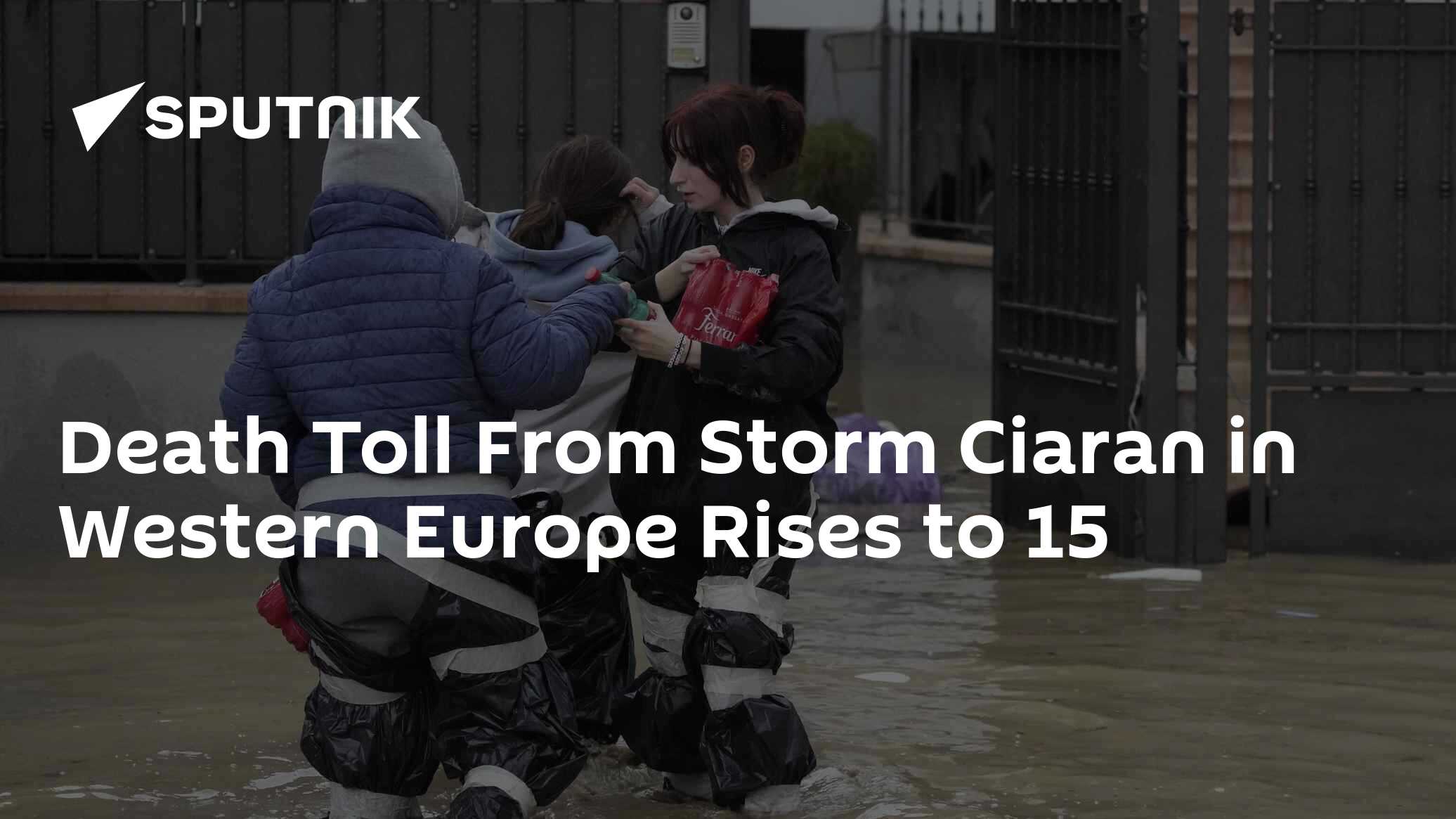 Death Toll From Storm Ciaran in Western Europe Rises to 15 - Vimarsana News