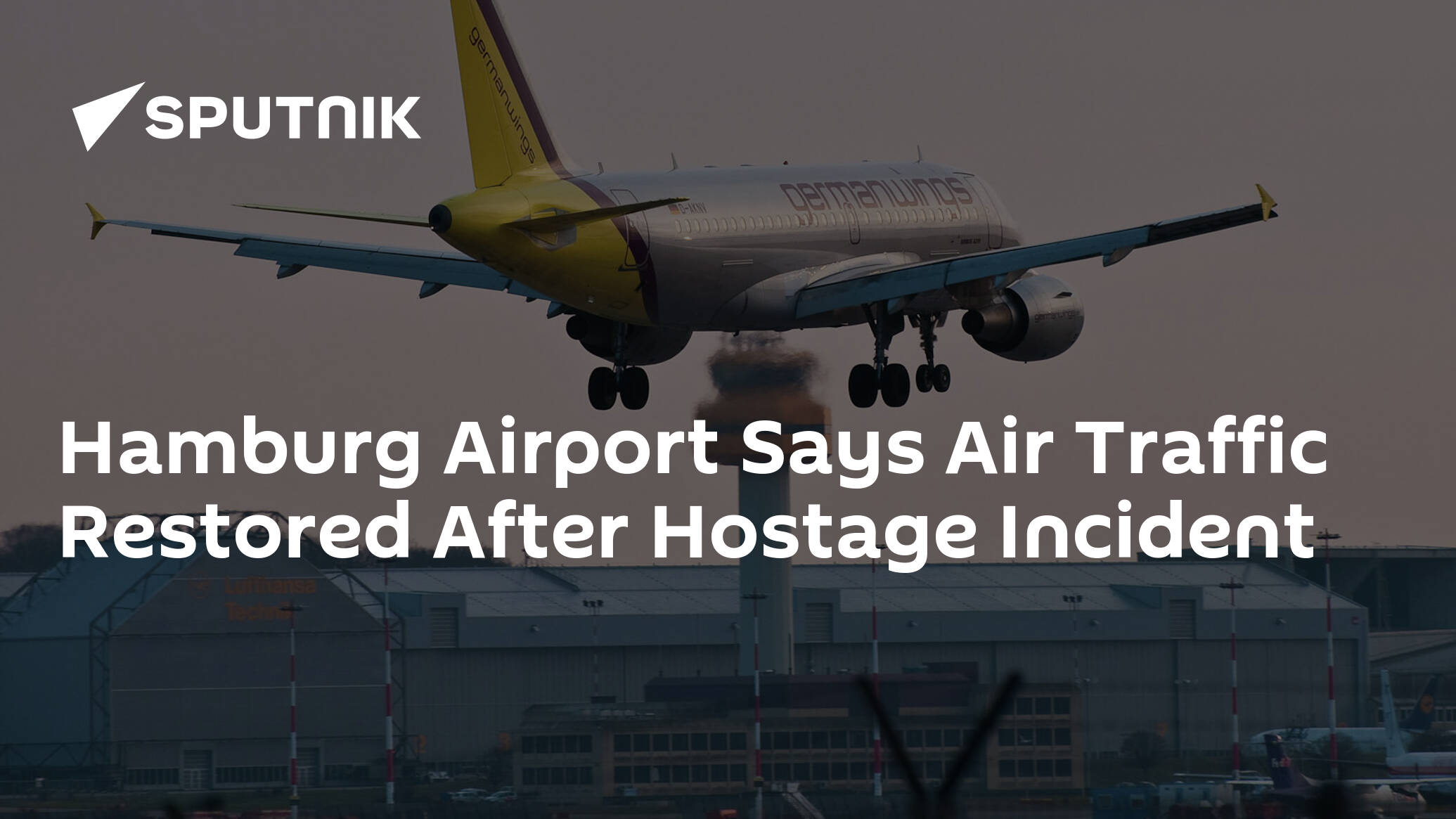 Hamburg Airport Says Air Traffic Restored After Hostage Incident