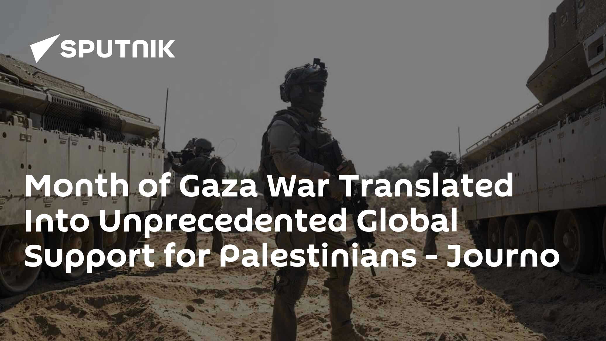 Month of Gaza War Translated Into Unprecedented Global Support for Palestinians - Vimarsana News
