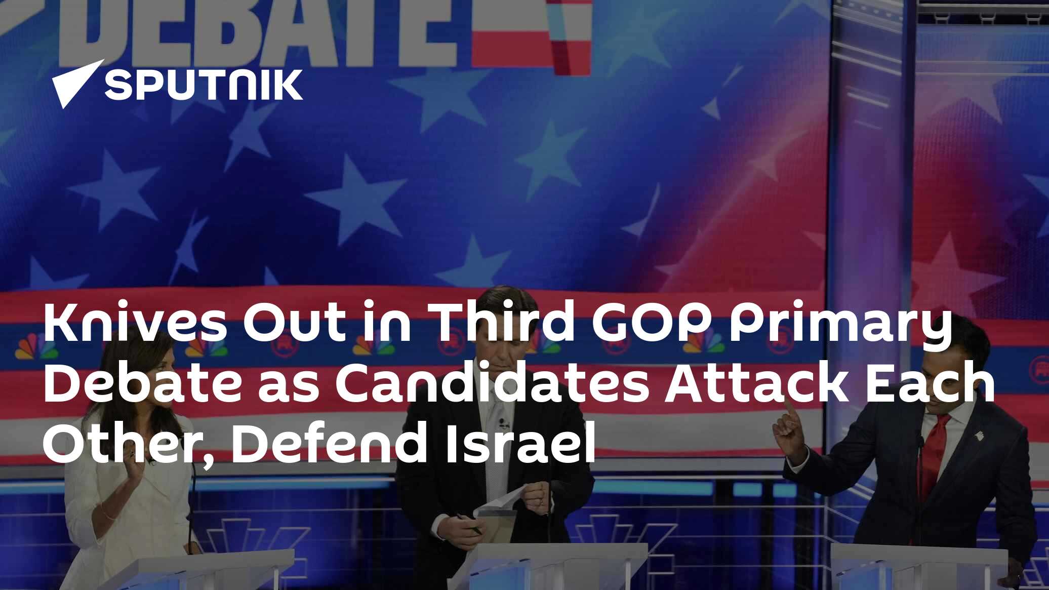 Knives Out in Third GOP Primary Debate as Candidates Attack Each Other - Vimarsana News