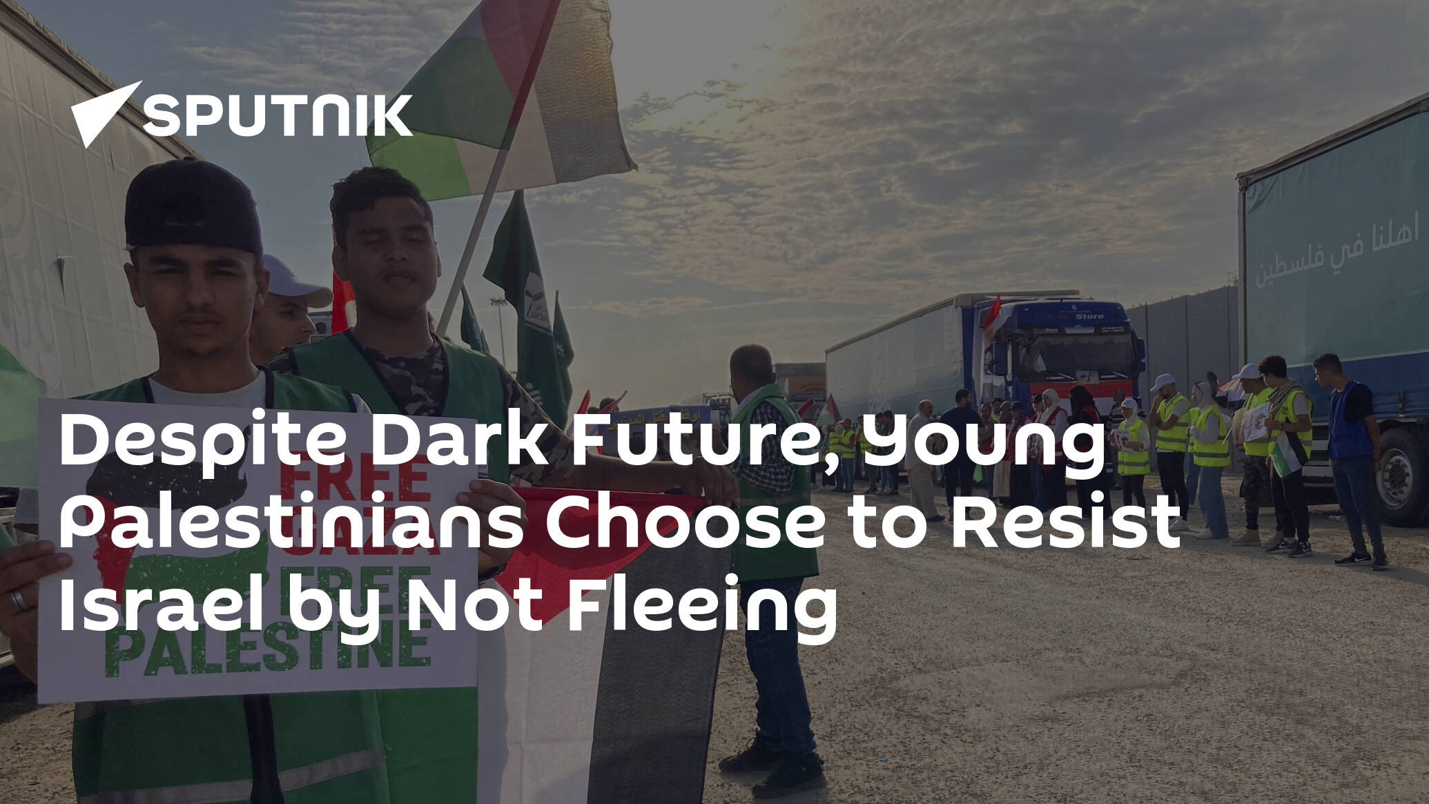 Despite Dark Future, Young Palestinians Choose to Resist Israel by Not Fleeing