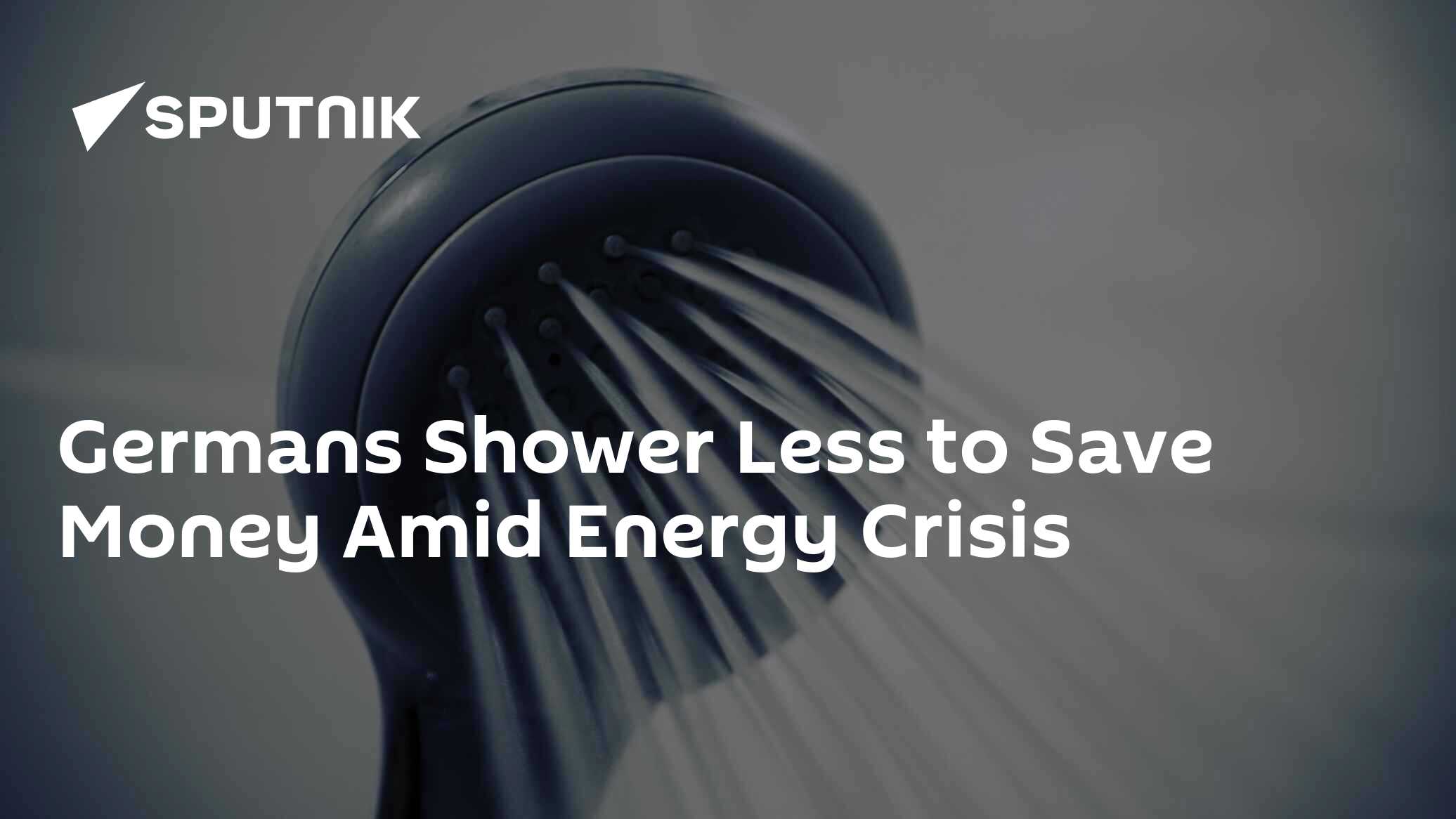 Germans Shower Less to Save Money Amid Energy Crisis