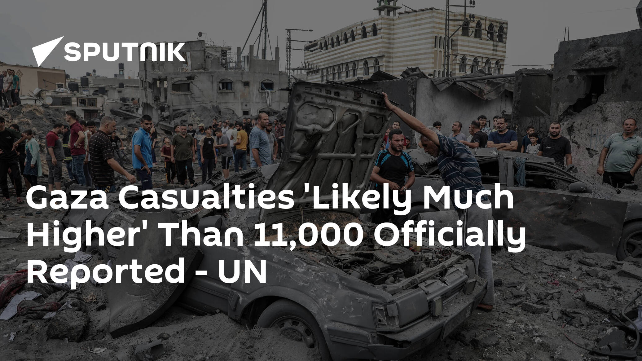 Gaza Casualties 'Likely Much Higher' Than 11,000 Officially Reported – UN