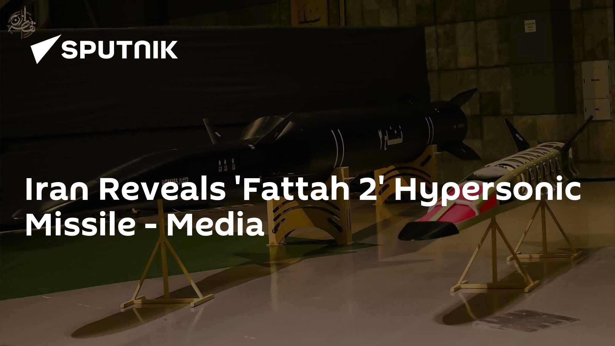 Iran Reveals Fattah 2 Hypersonic Missile