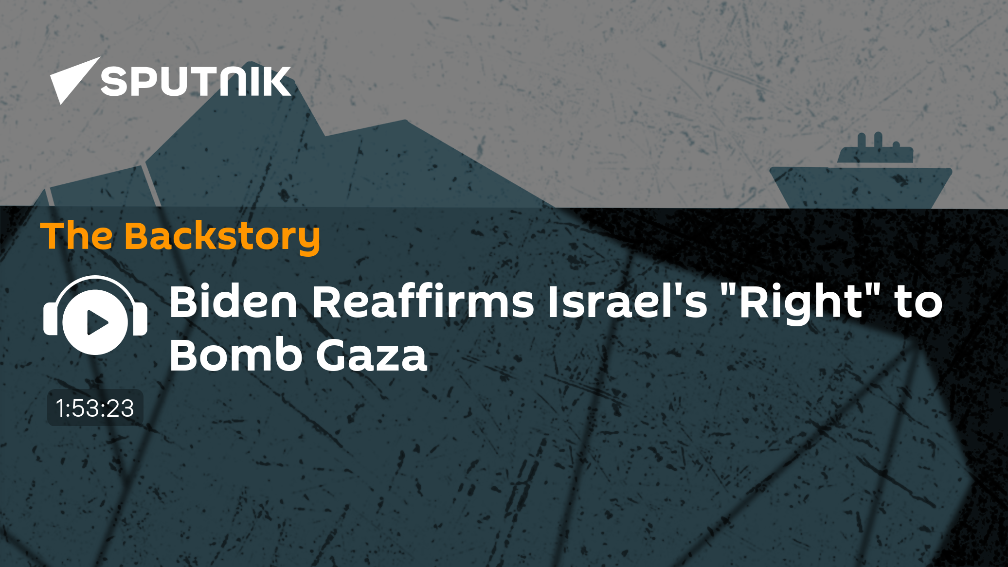 Biden Reaffirms Israel's Right to Bomb Gaza - Vimarsana News