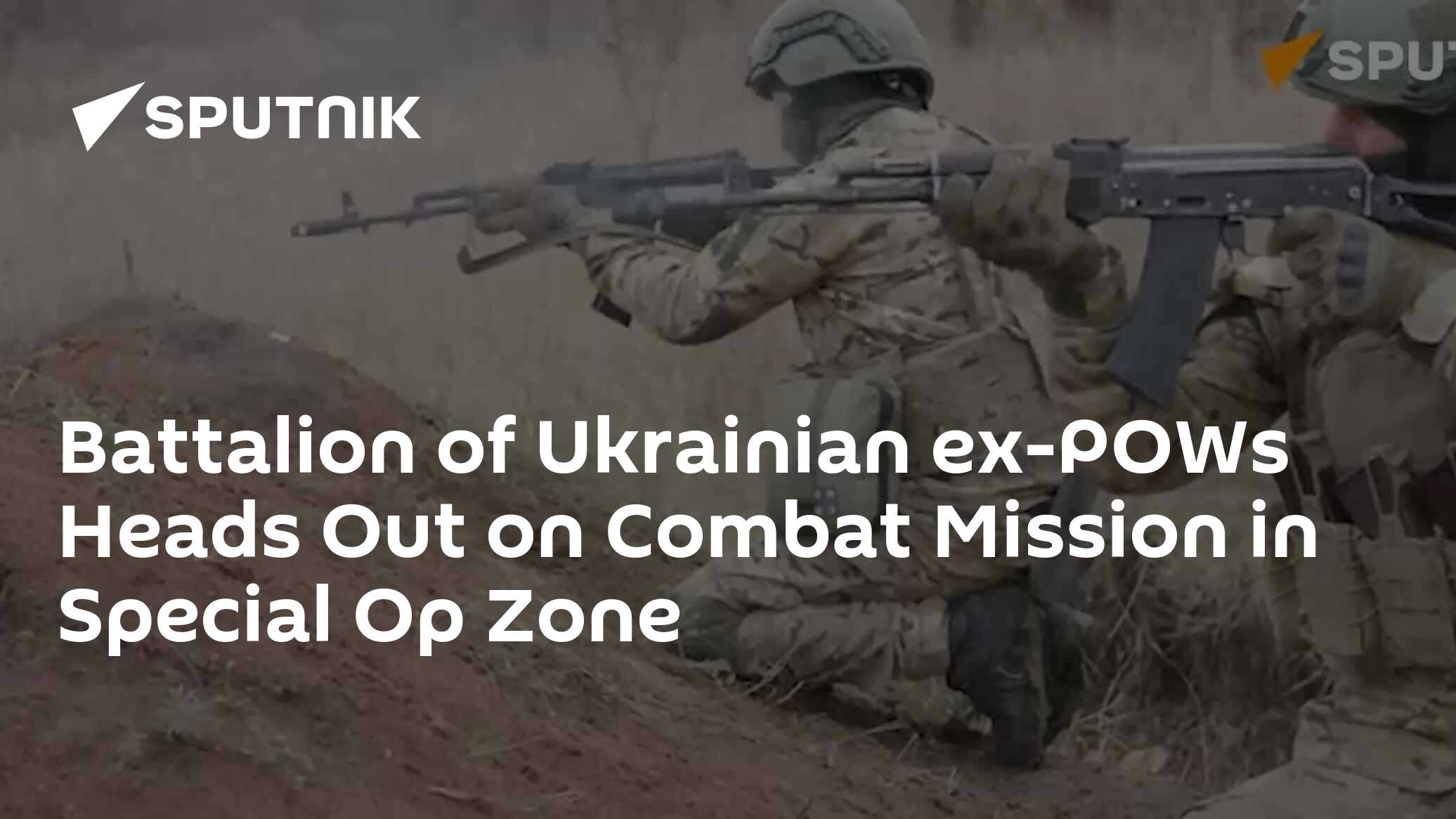 Battalion Group of Former Ukrainian POWs Departs on a Combat Mission in Special Op Zone - Vimarsana News