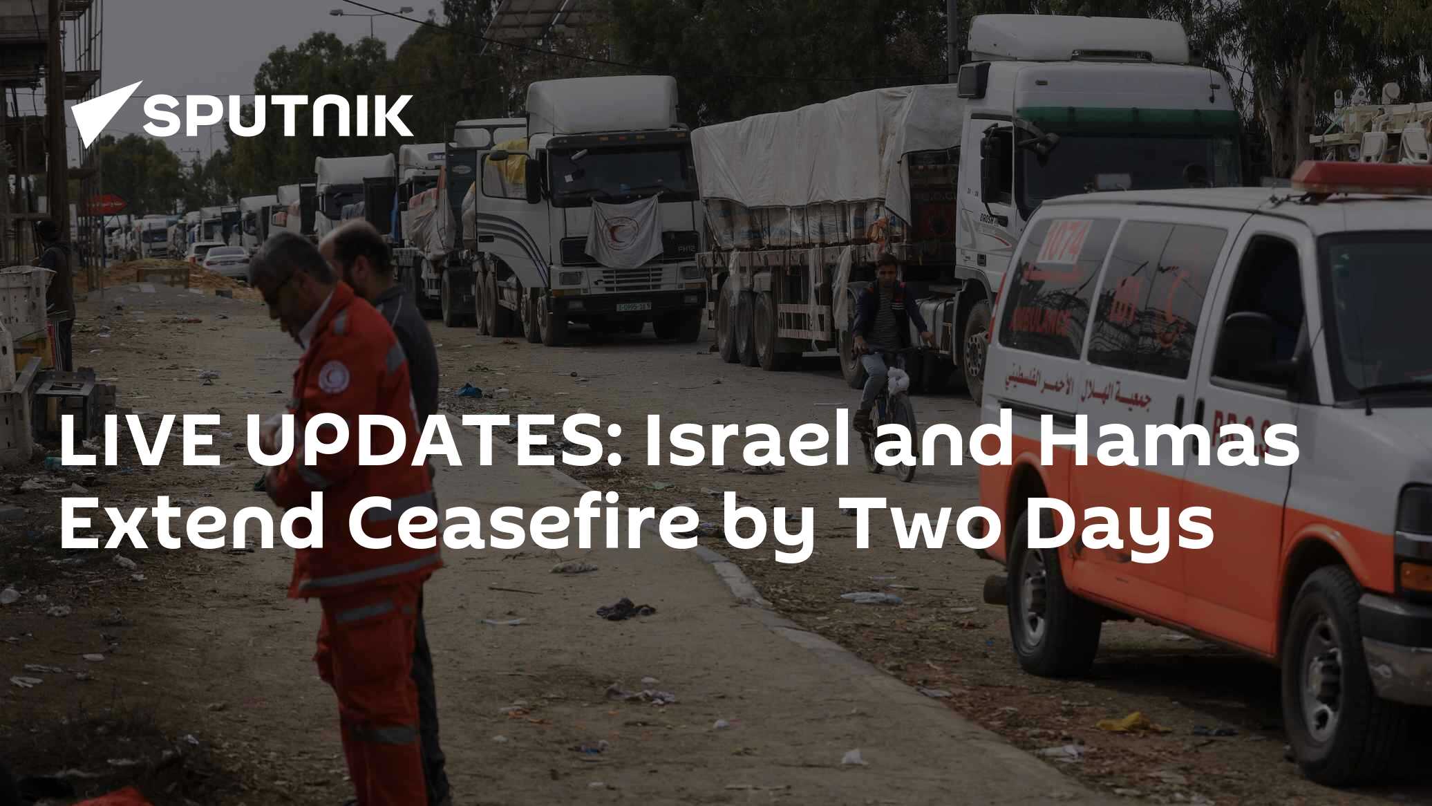 LIVE UPDATES: More Aid Trucks Enter Gaza Amid Ceasefire - Vimarsana News