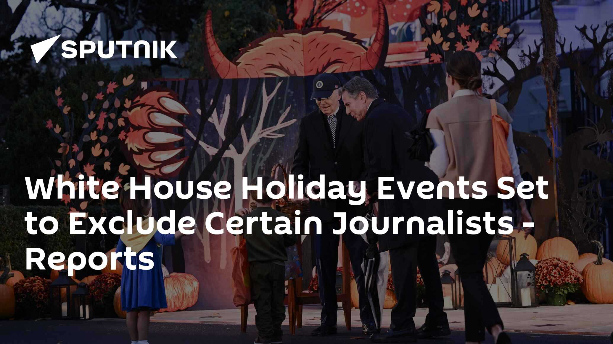 White House Holiday Events Set to Exclude Certain Journalists – Reports