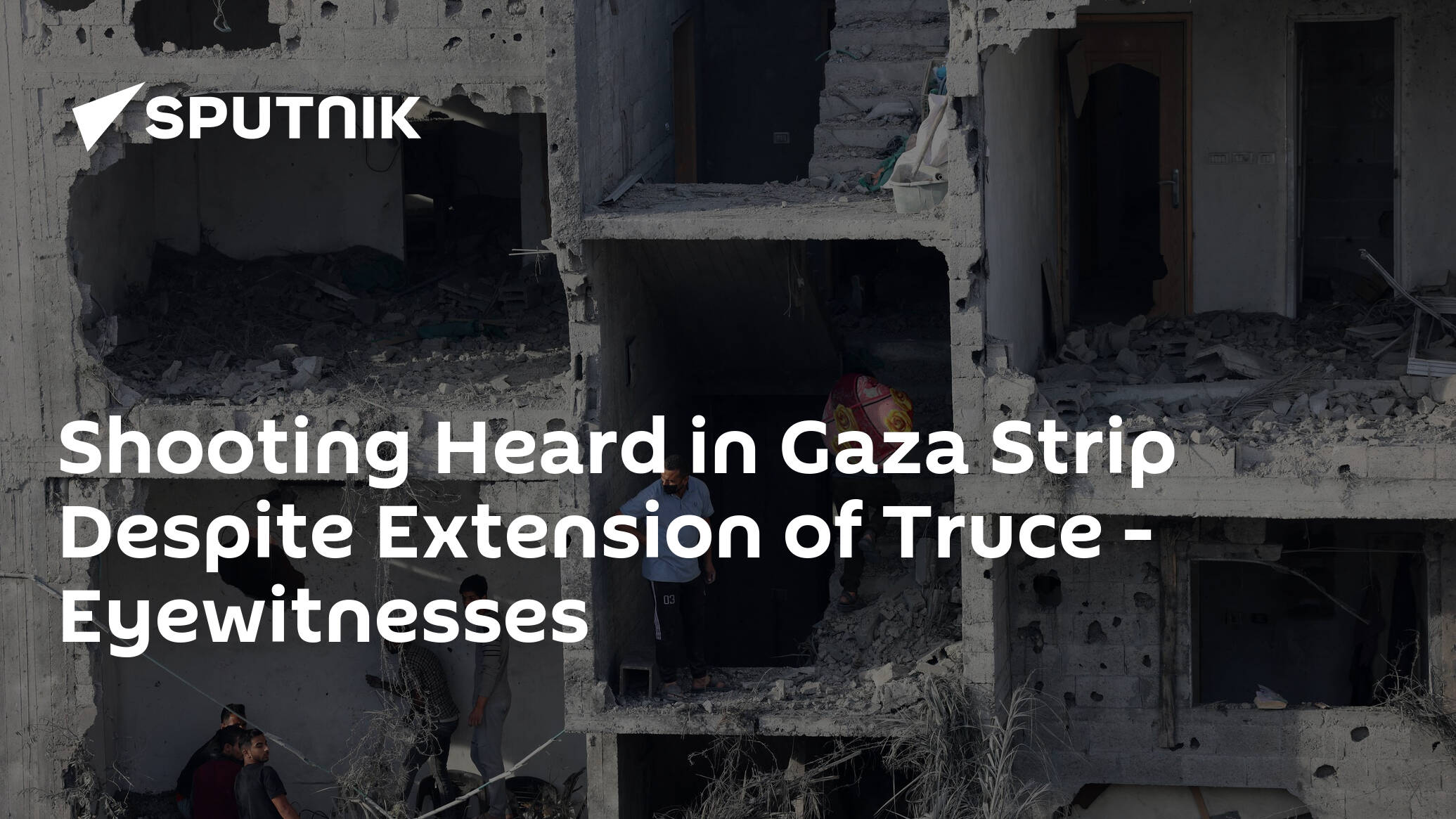 Shooting Heard in Gaza Strip Despite Extension of Truce – Eyewitnesses