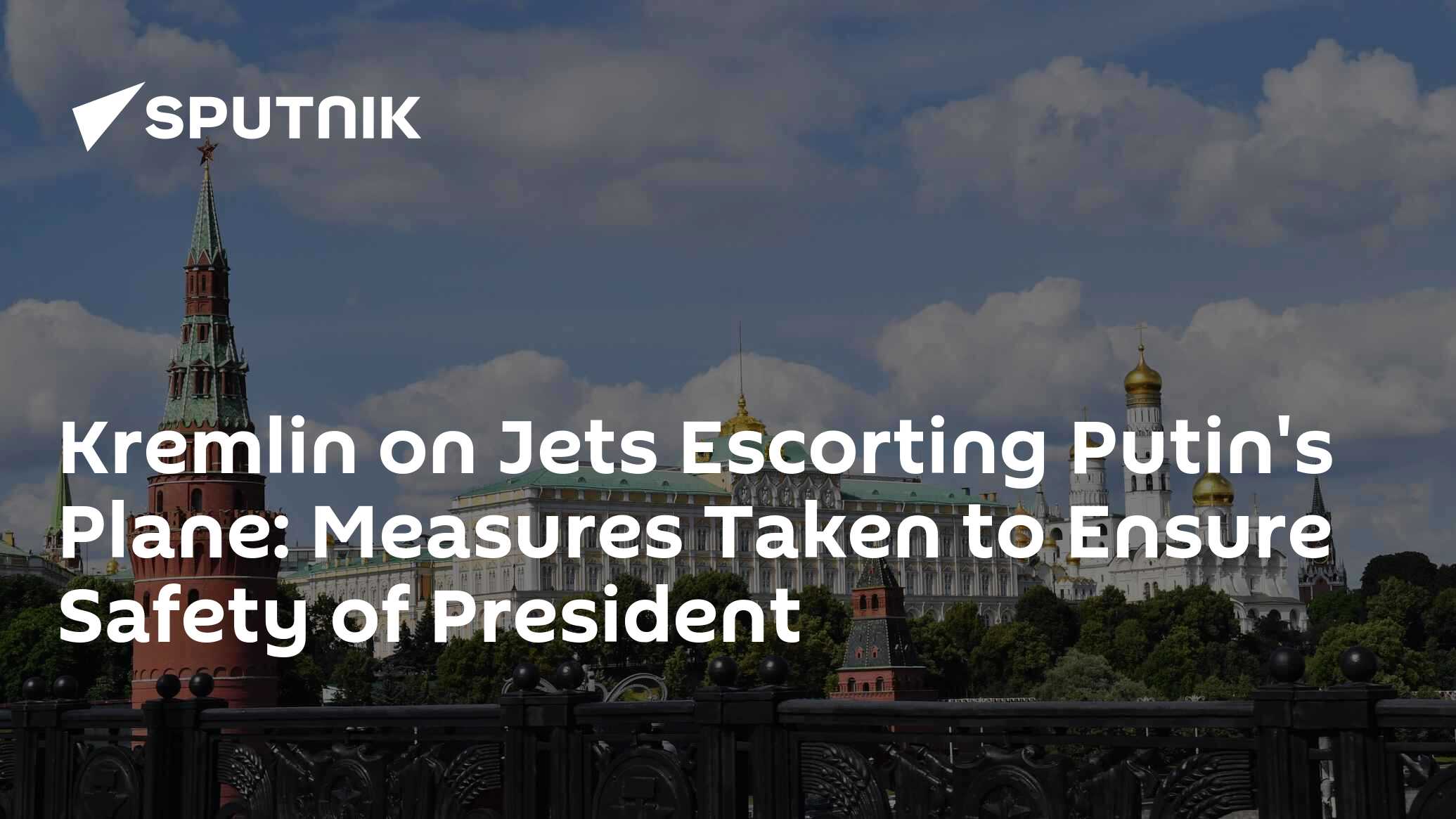 Kremlin On Jets Escorting Putin's Plane: Measures Taken To Ensure ...