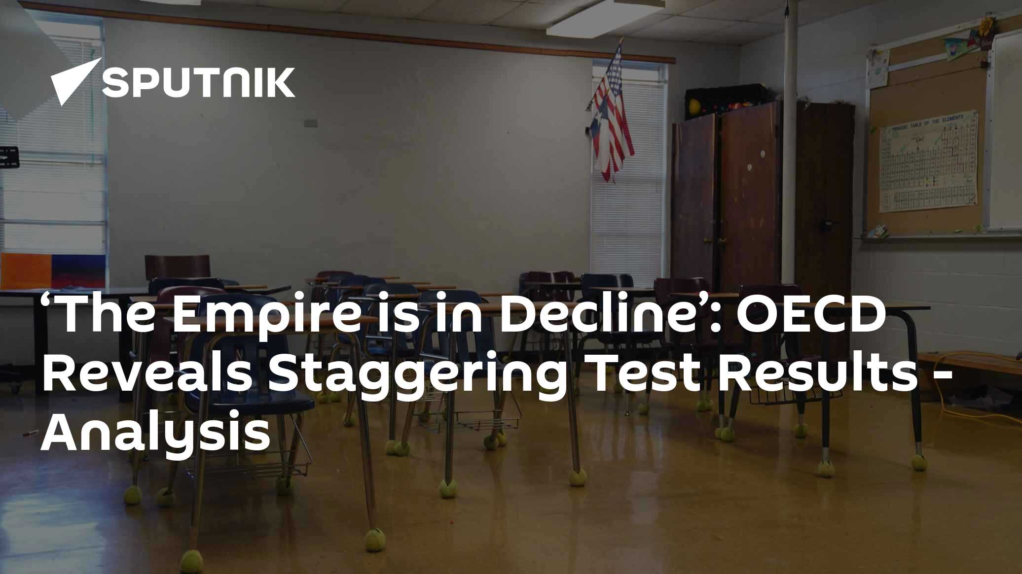 'The Empire is in Decline': OECD Reveals Staggering Test Results - Vimarsana News