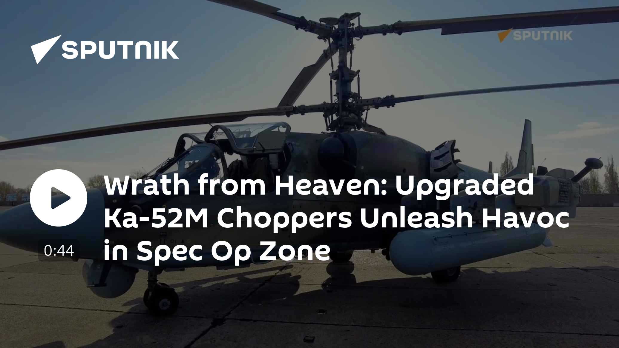 Wrath from Heaven: Upgraded Ka-52M Choppers Unleash Havoc in Spec Op Zone - Vimarsana News