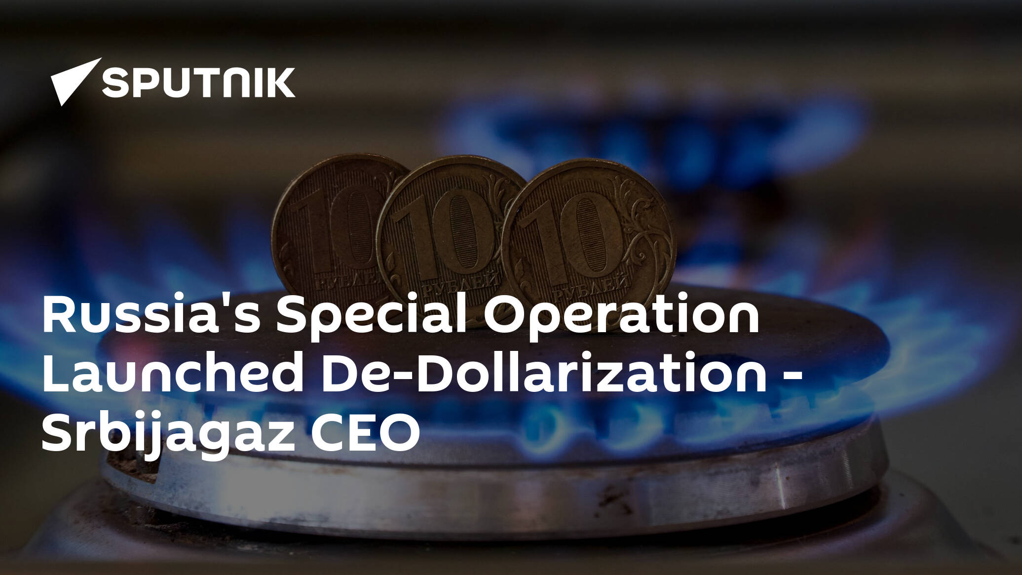 Russia's Special Operation Launched De-Dollarization – Srbijagaz CEO