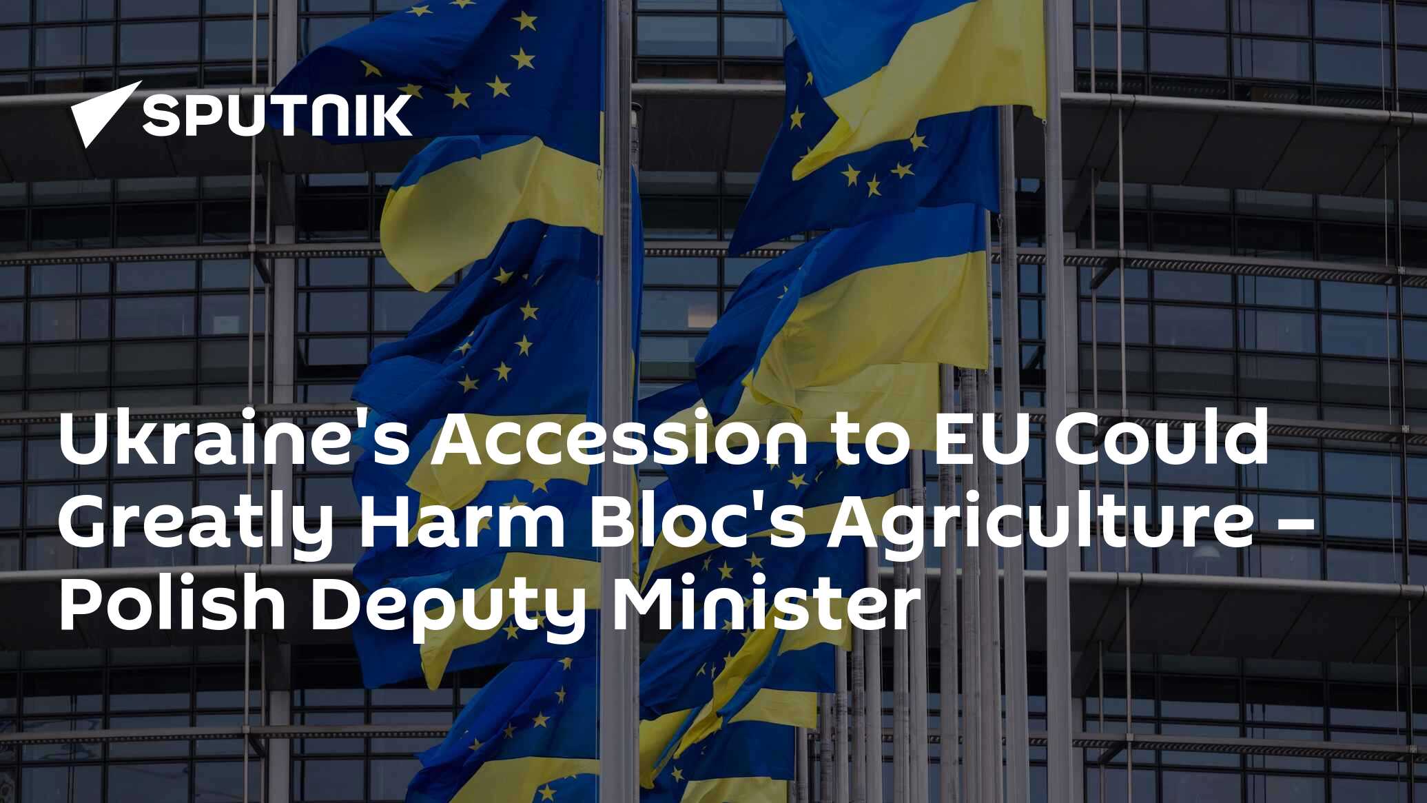 Ukraine's Accession to EU Could Greatly Harm Bloc's Agriculture ...